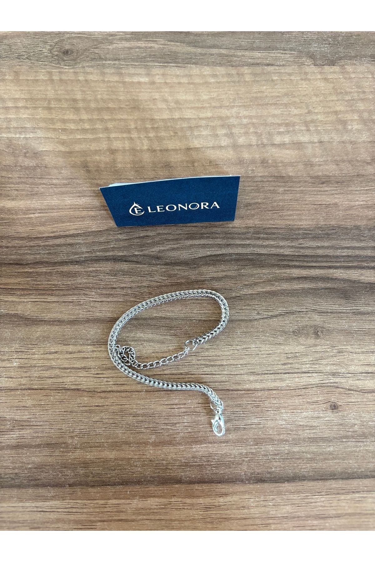 eleonora Curb Chain Kıvrımlı Unisex Bileklik