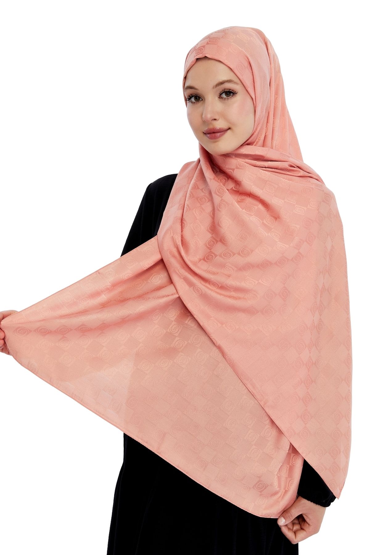Altobeh Monogram Dama Desen Şal
