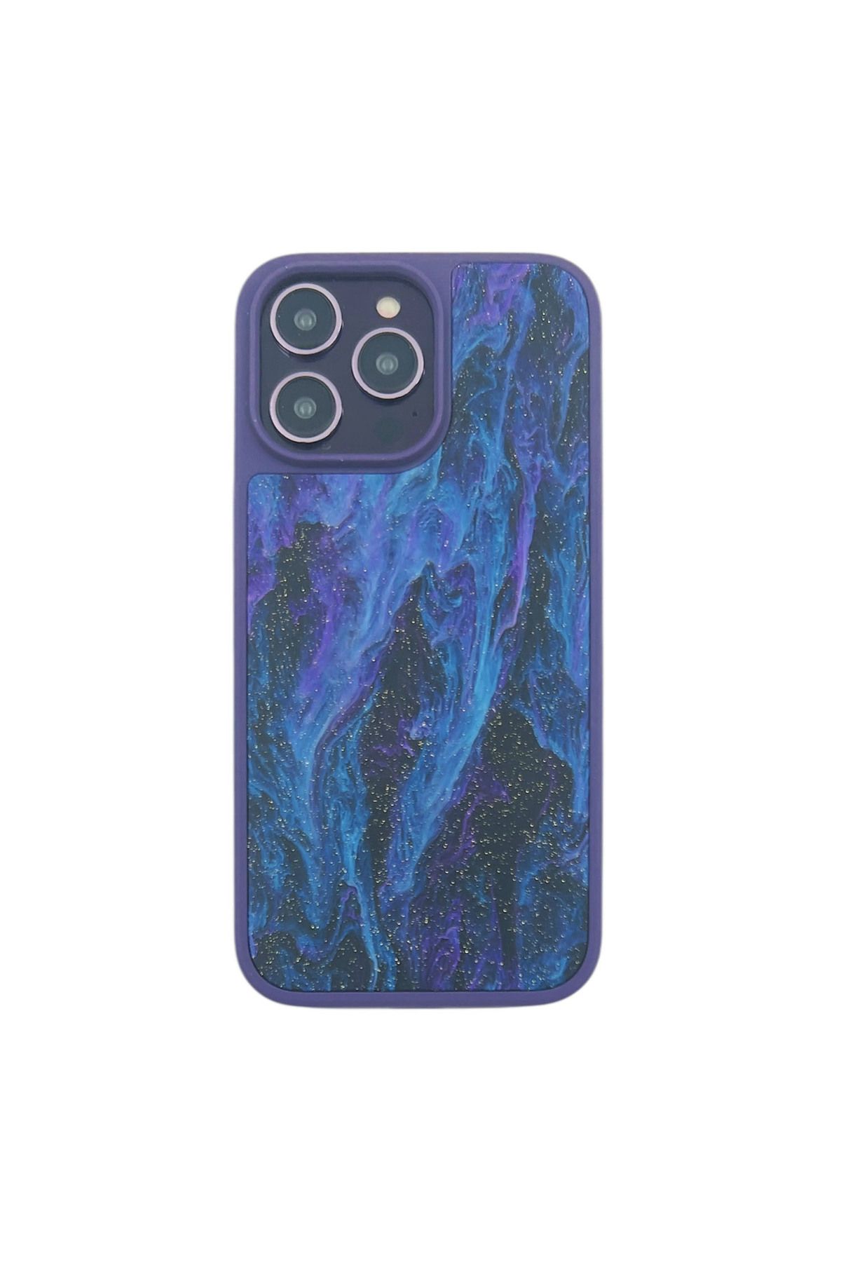 Nettech Apple iPhone 14 Pro Max Uyumlu NT-N071 Arka Koruma Kılıf (Derin Mor) NT-113553