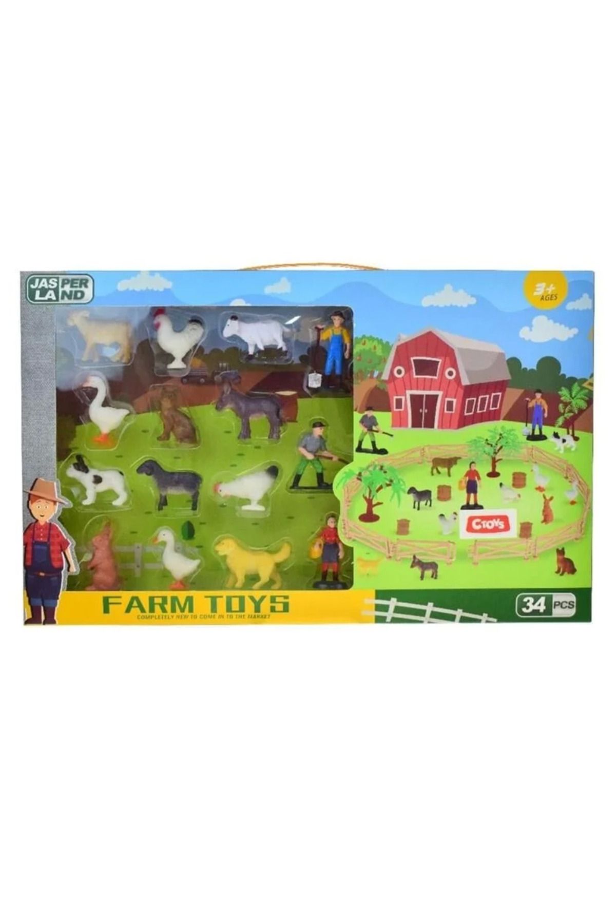 Zayla 34 Parça Çitli Çiftlik Seti