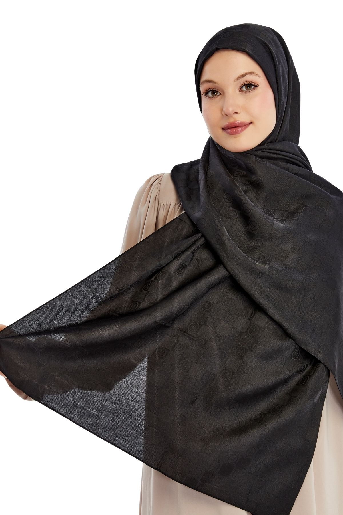 Altobeh Monogram Dama Desen Şal