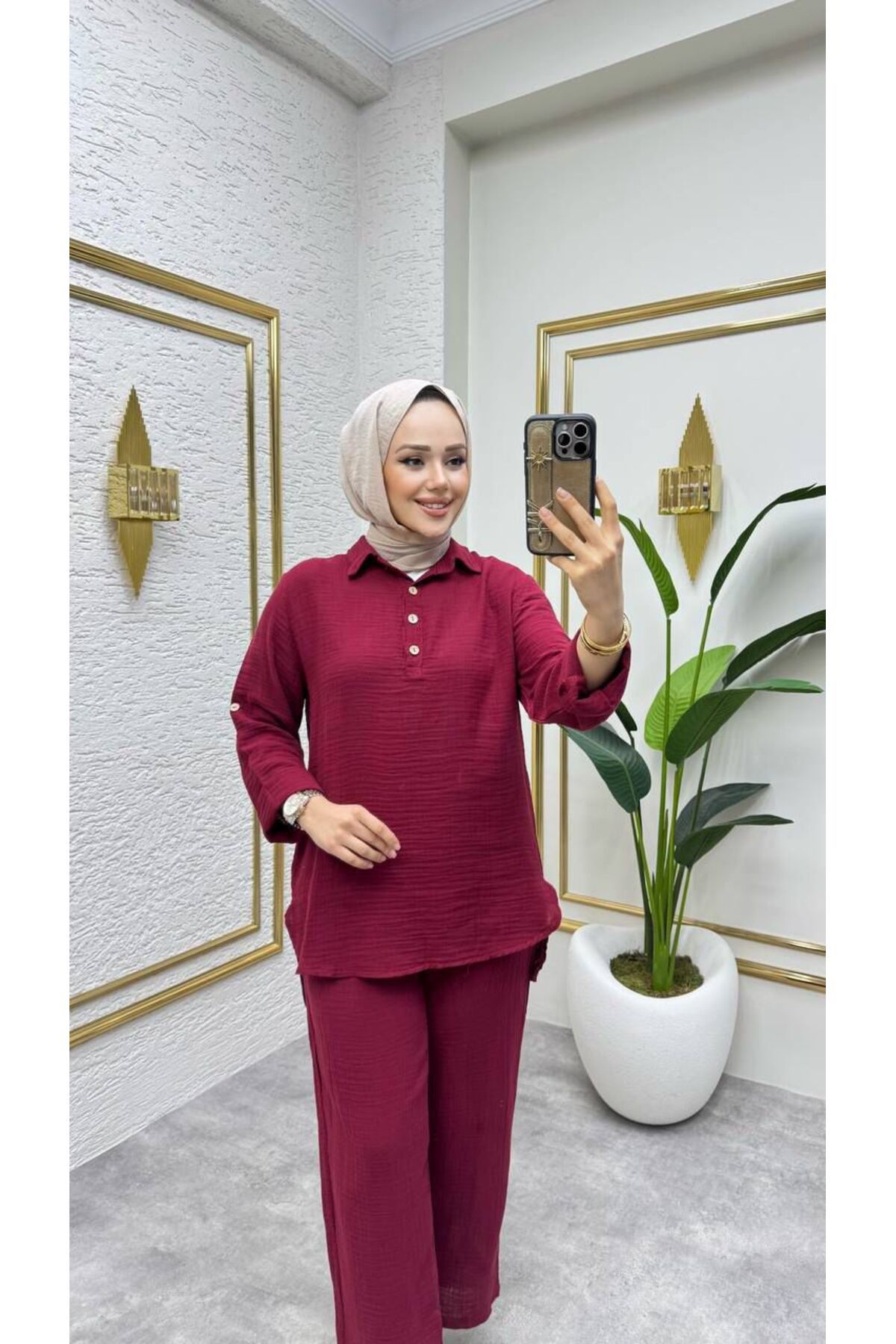 NGS MÜSLİN PANTOLON TAKIM