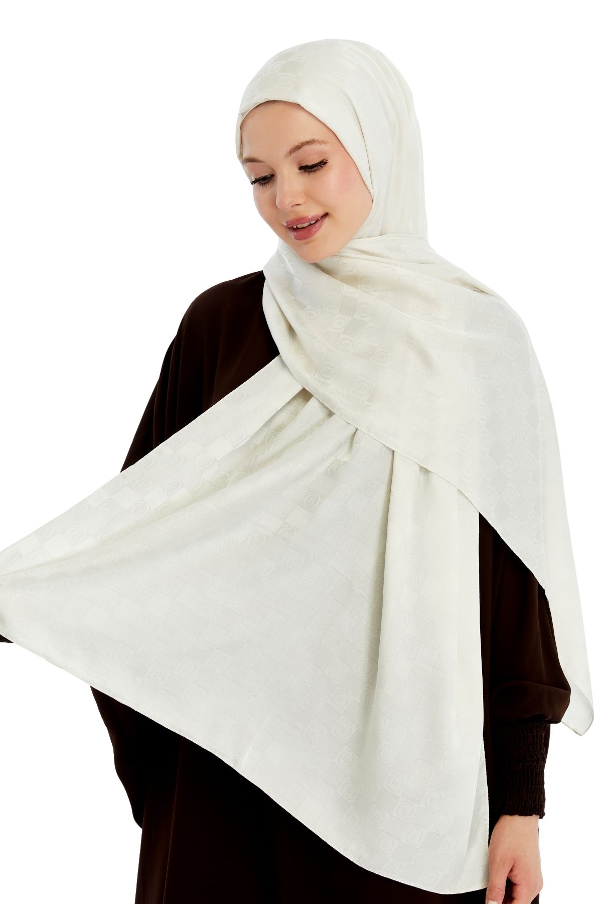 Altobeh Monogram Dama Desen Şal