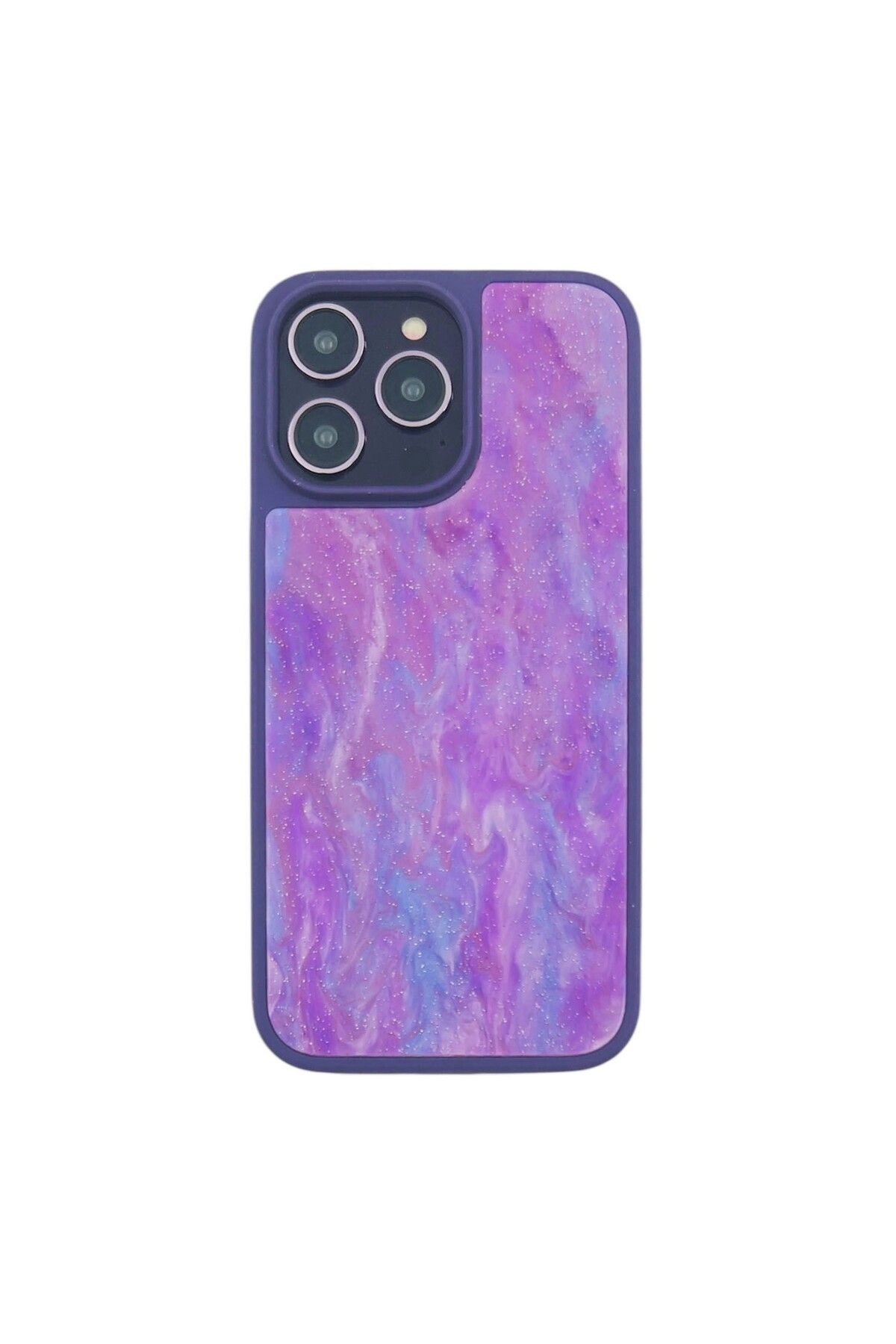 Nettech Apple iPhone 14 Pro Uyumlu NT-N071 Arka Koruma Kılıf (Mor) NT-113549