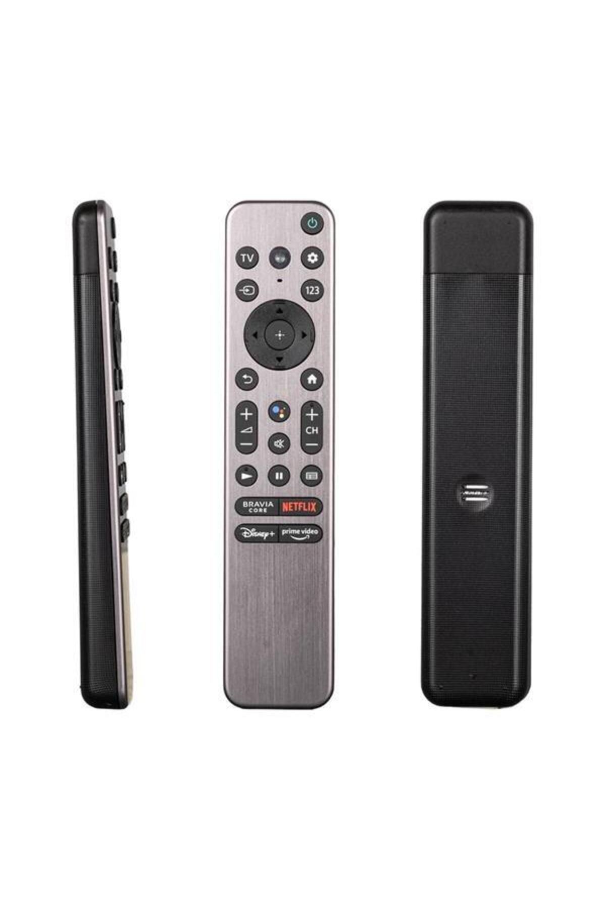 Modafiks Sony RMF-TX900U Bravia Core Netflix+Disney+Prime Video Tuşlu Ses utlu LCD LED TV Kumanda