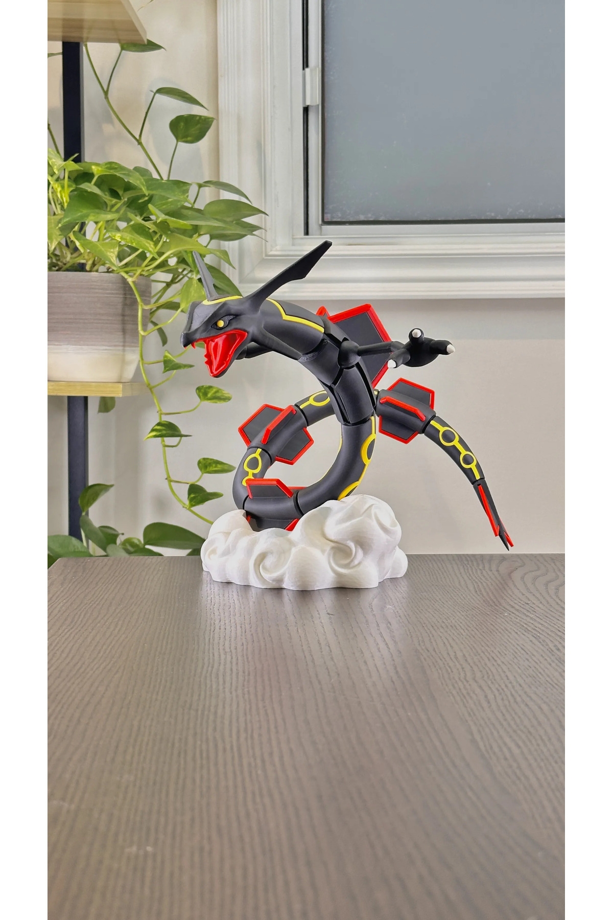 Rayquaza Pokemon Figure 23 cm 3D Print Collectible Decorative Game Character Figurine