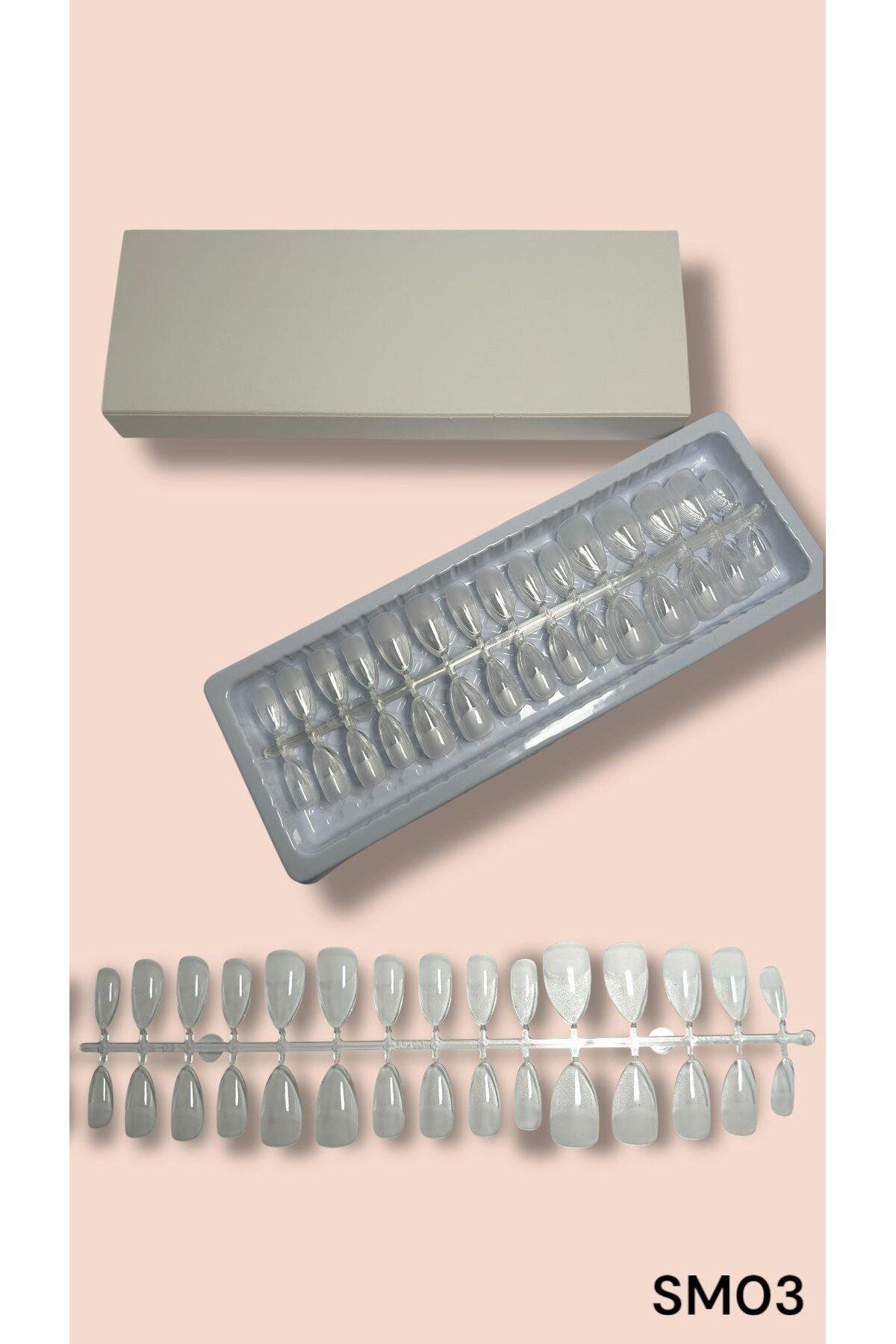 CROJE KALICI OJE Soft Gel Tips - Mat Badem (KISA)