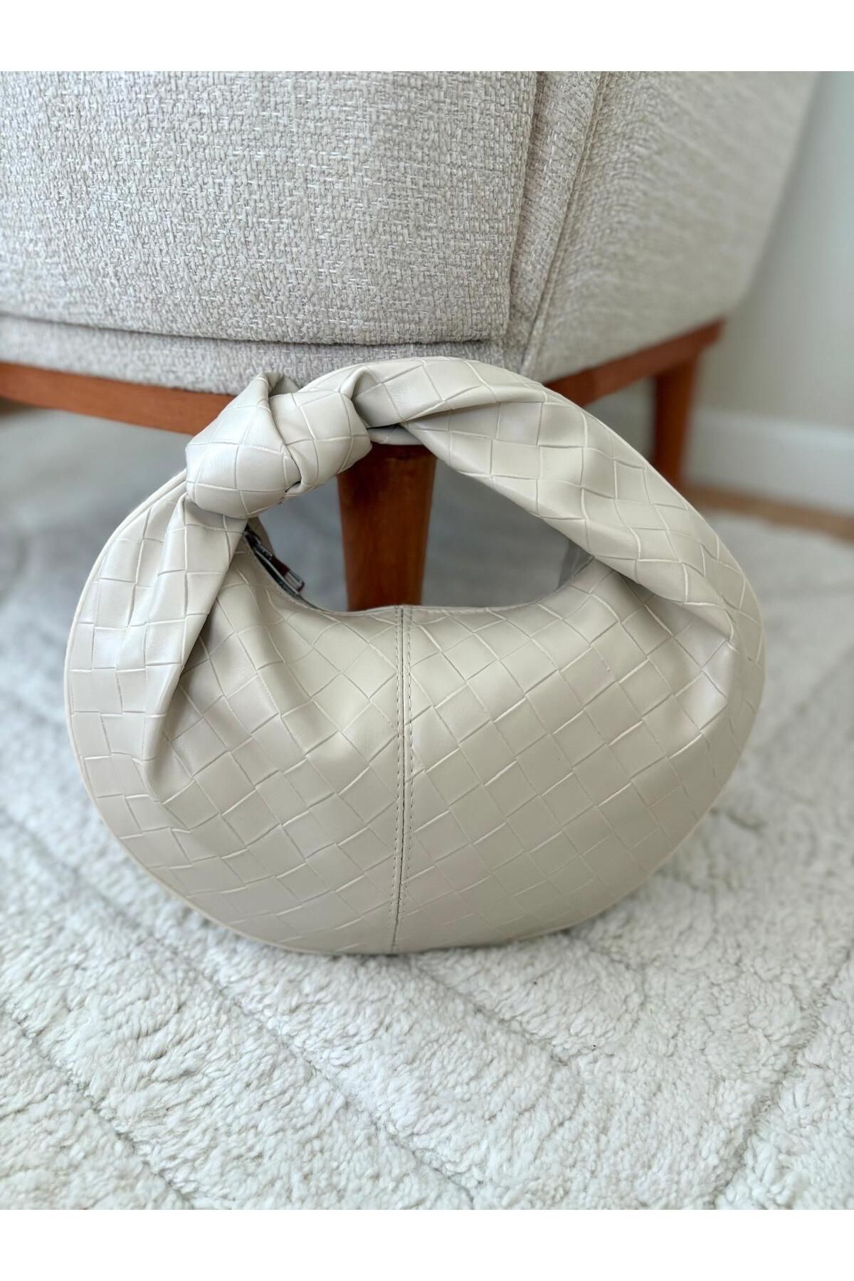 Z&M COLLECTION BAG SHOPPİNG Fermuar Kapamalı Kadın Orta Boy Bianca El Çantası