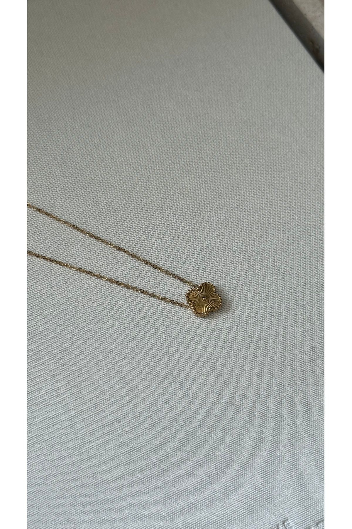 Muse Sister Çelik Van Cleef Kolye