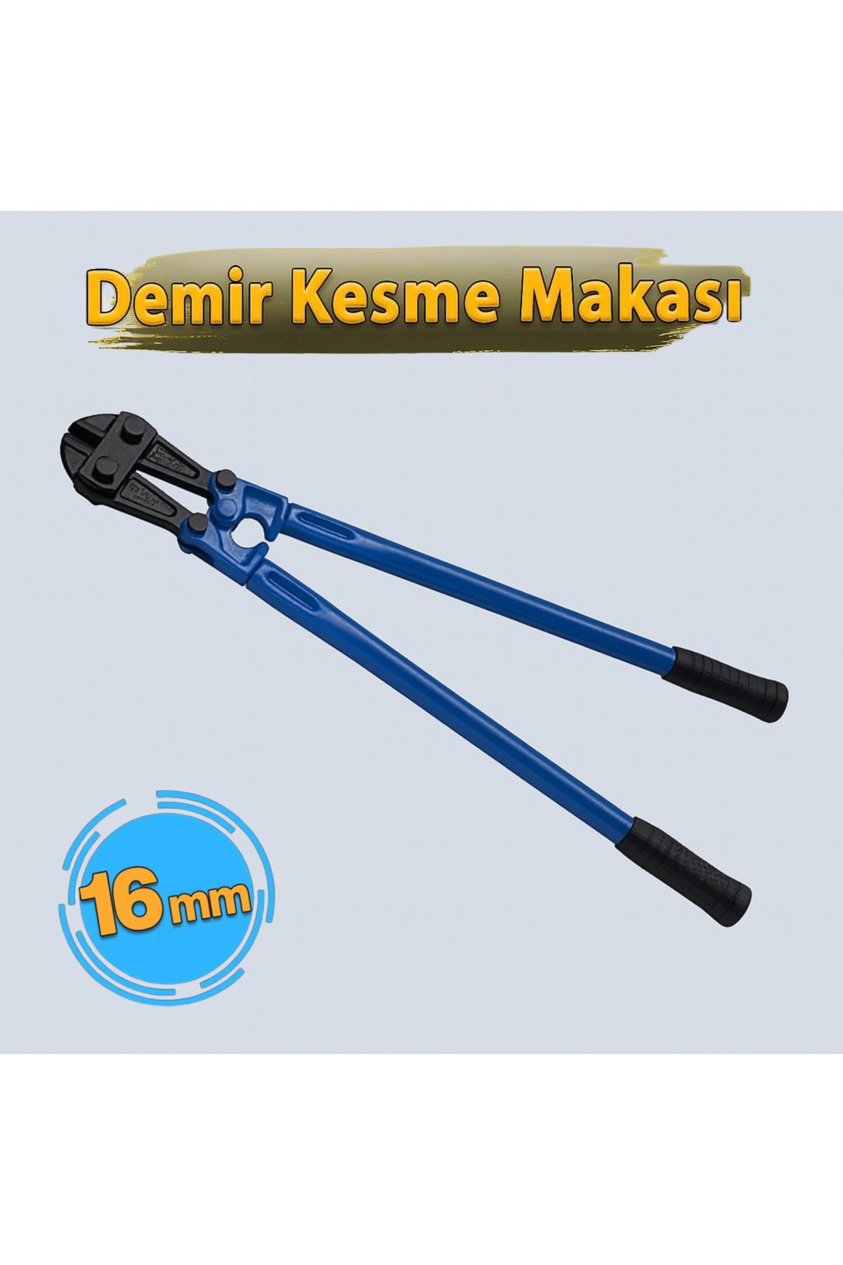 Yakar Dövme Çelik Kollu Demir Kesme Makası 16 mm