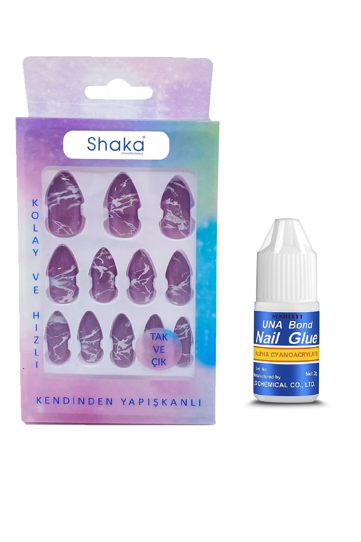 SHAKA Takma Tırnak & Takma Tırnak Yapıştırıcısı