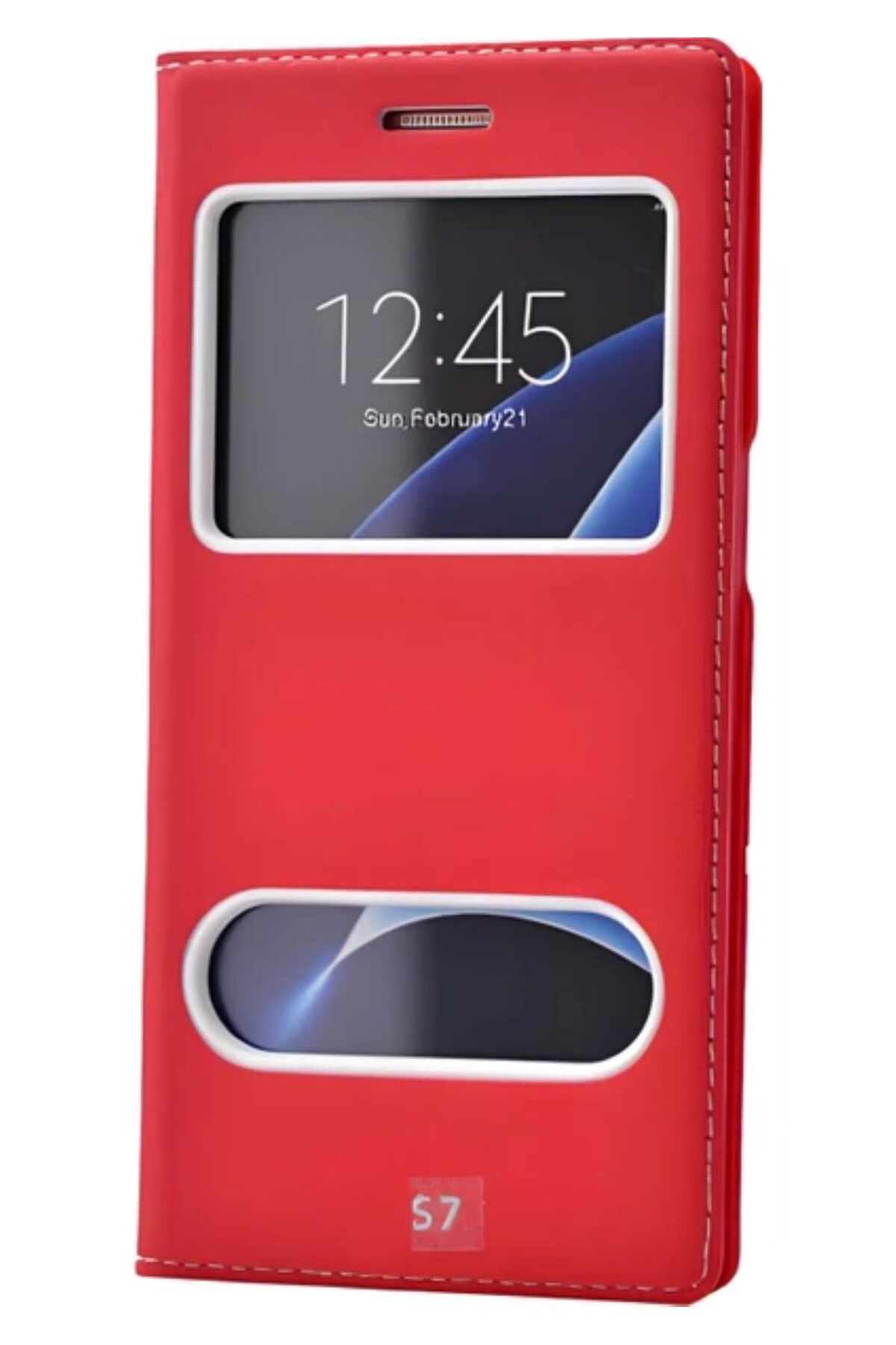 System Com Galaxy S7 Zore Dolce Kapaklı Kılıf