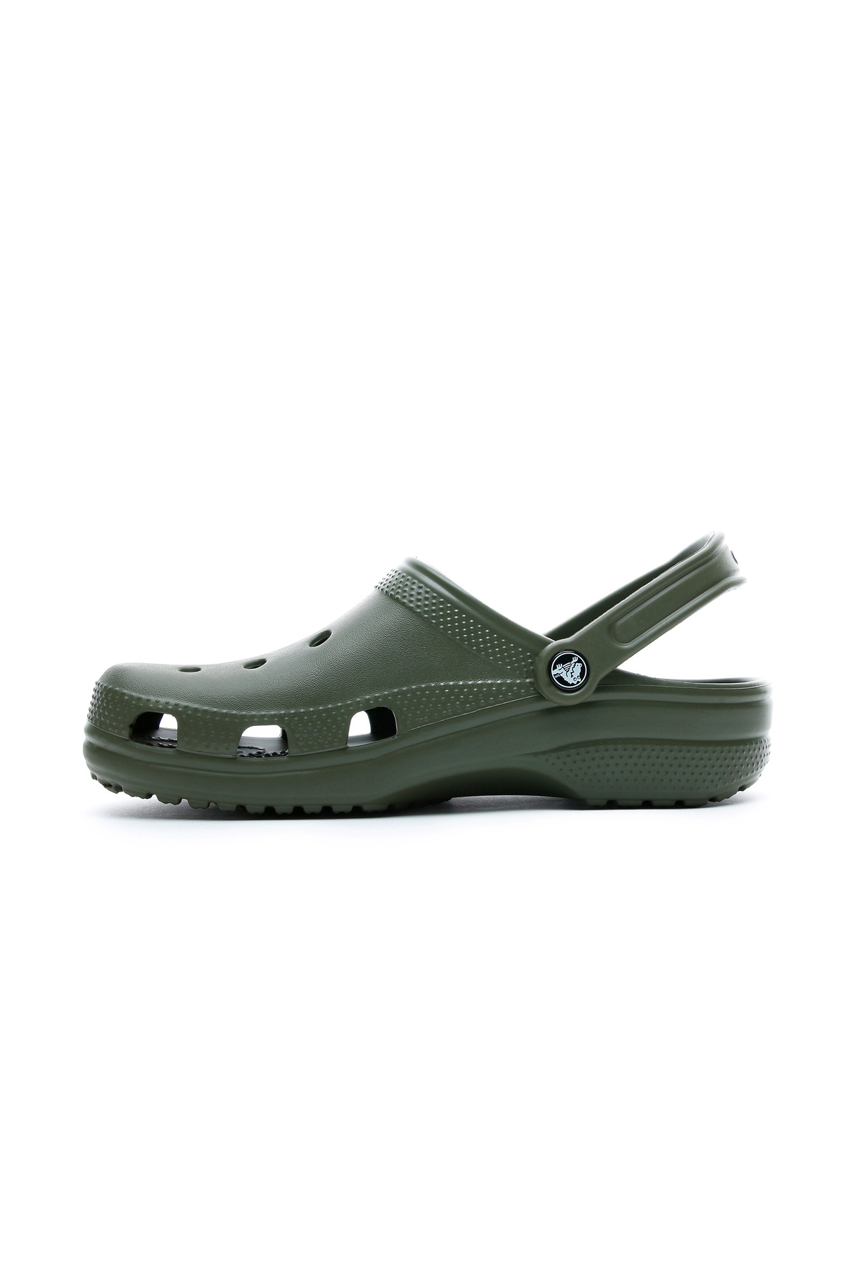Crocs-Classic Unisex Green Slippers 5