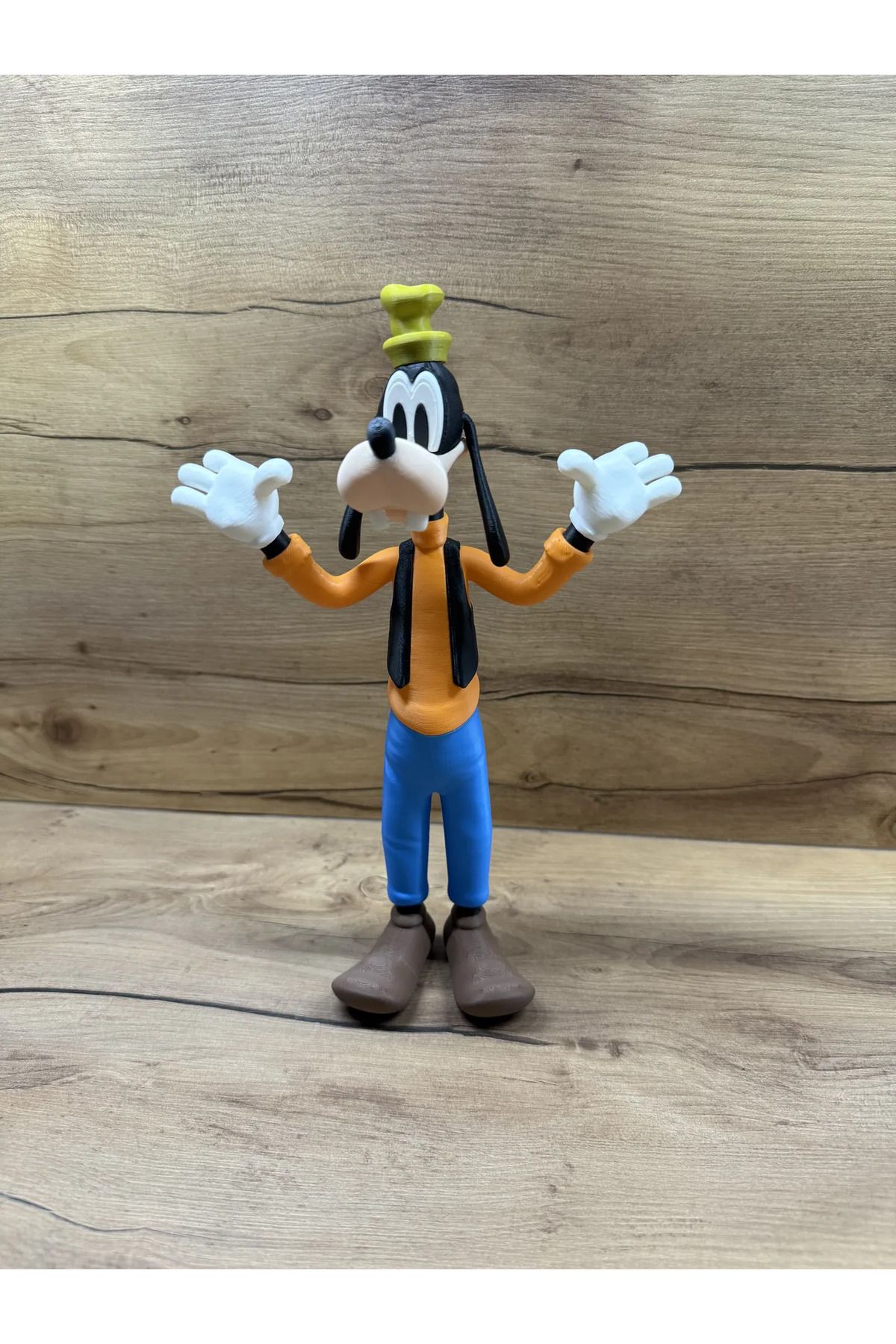 Phigo Goofy Figür 20 cm Demonte İsim Yazılabilir Dekoratif Çizgi Film Karakteri Koleksiyon Biblosu