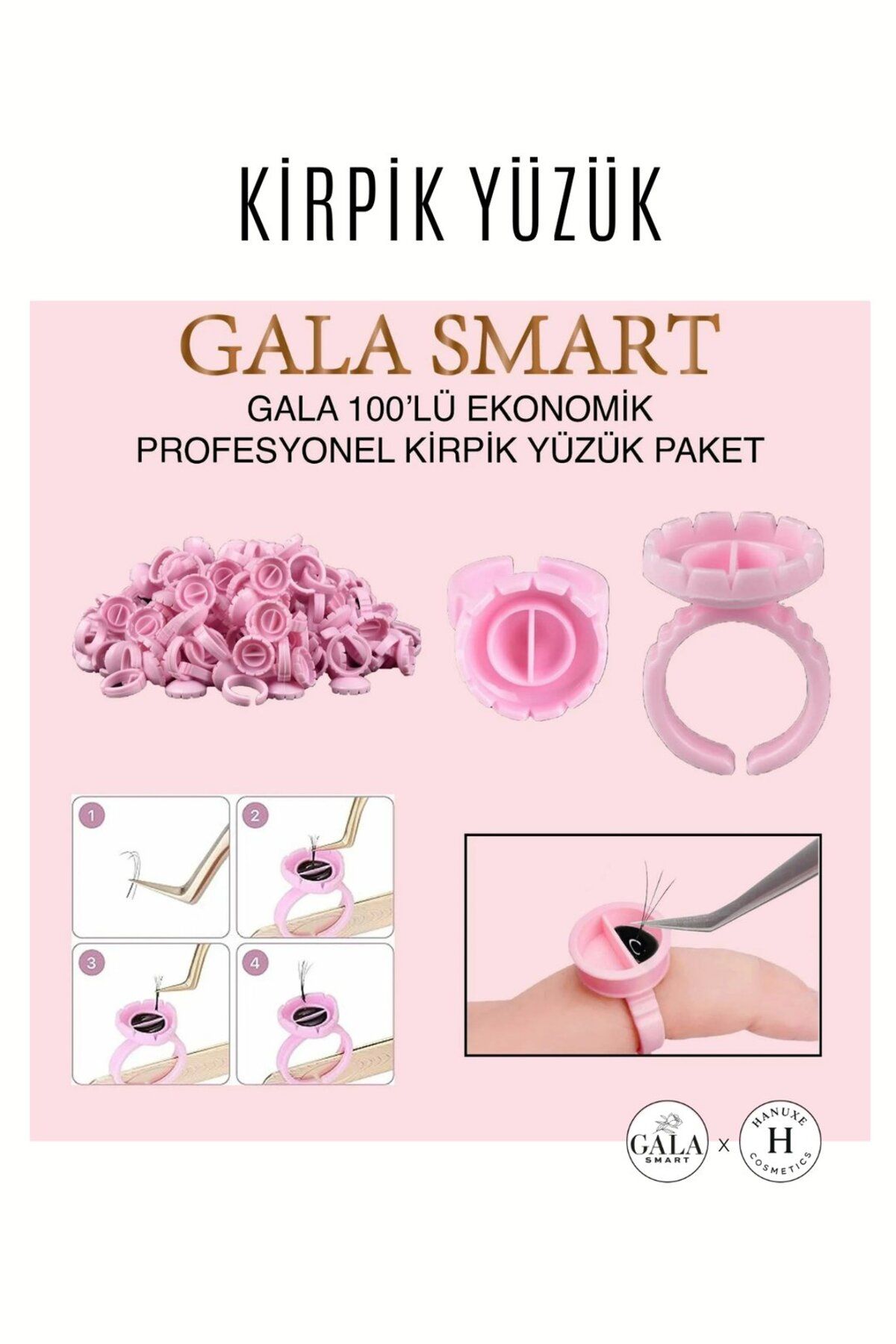 gala smart PLASTİK TEK KULLANIMLIK YÜZÜK