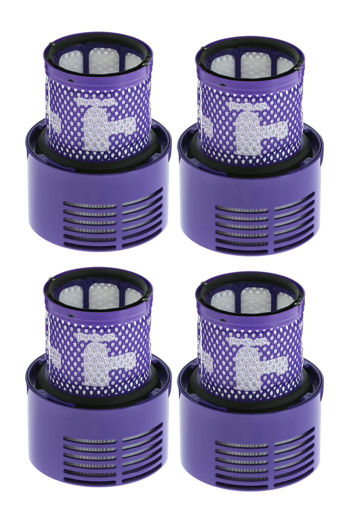 Marketto Uyumlu Dyson V10 Total Clean Serisi Hepa Filtresi, 4 Adet