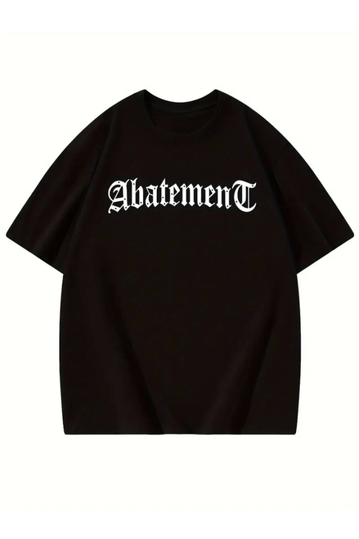 VELİZADE Renkli Baskılı Oversize Kalıp Rahat Kesim Yumuşak Dokulu Unisex T-shirt 2025 Trend