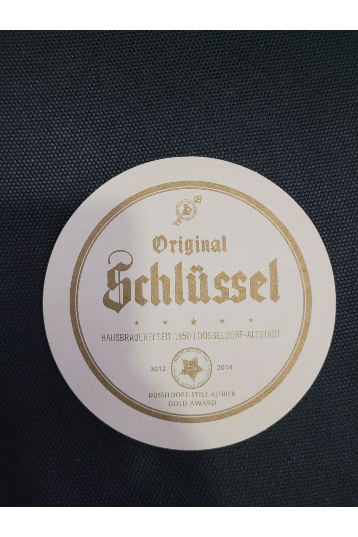esdekor Original Schlüssel Altbier Bardak Altlığı – 1850’den Günümüze Düsseldorf’un Altstadt Gelenekli Ev