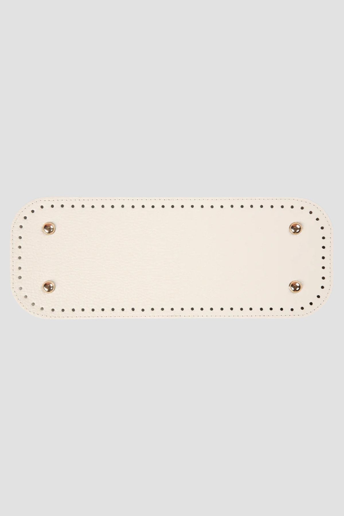 BD fold yarn Çanta Tabanı 32x12 cm Krem