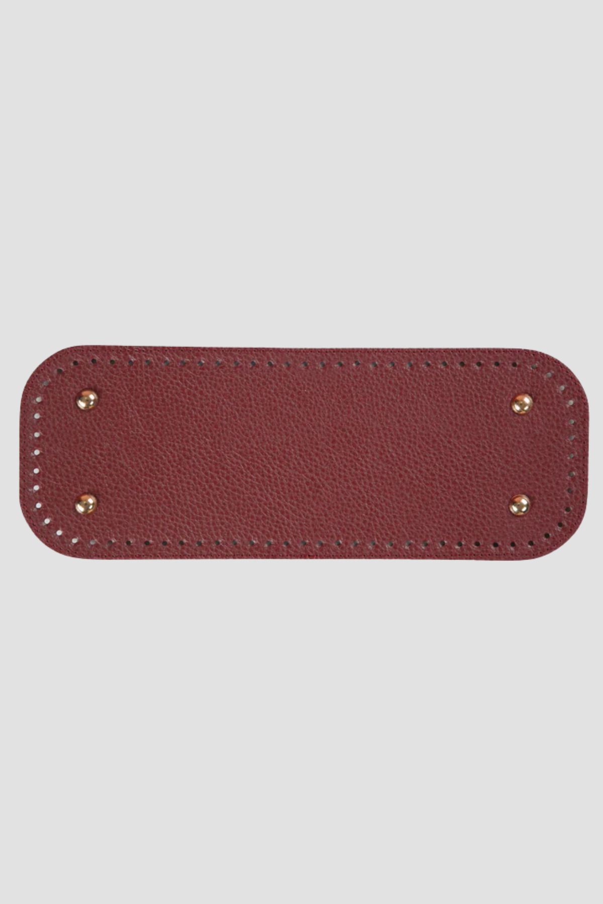 BD fold yarn Çanta Tabanı 32x12 cm Bordo