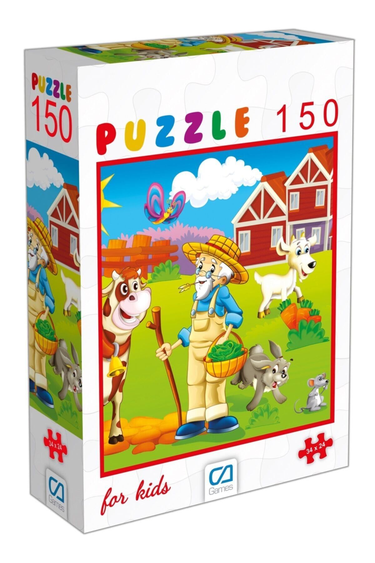 OYUNCAK GEZEGENİ Çiftlik Puzzle 150 Parça