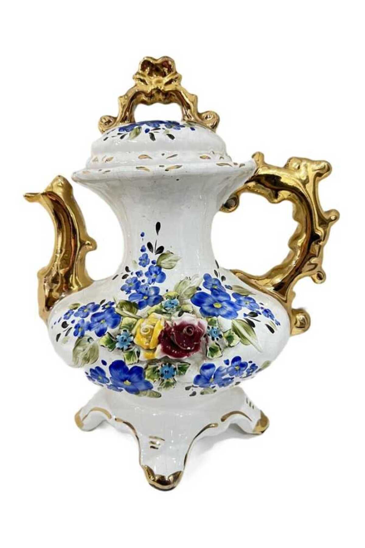 Gökçe Koleksiyon Capodimonte Porselen Çaydanlık AOB3781