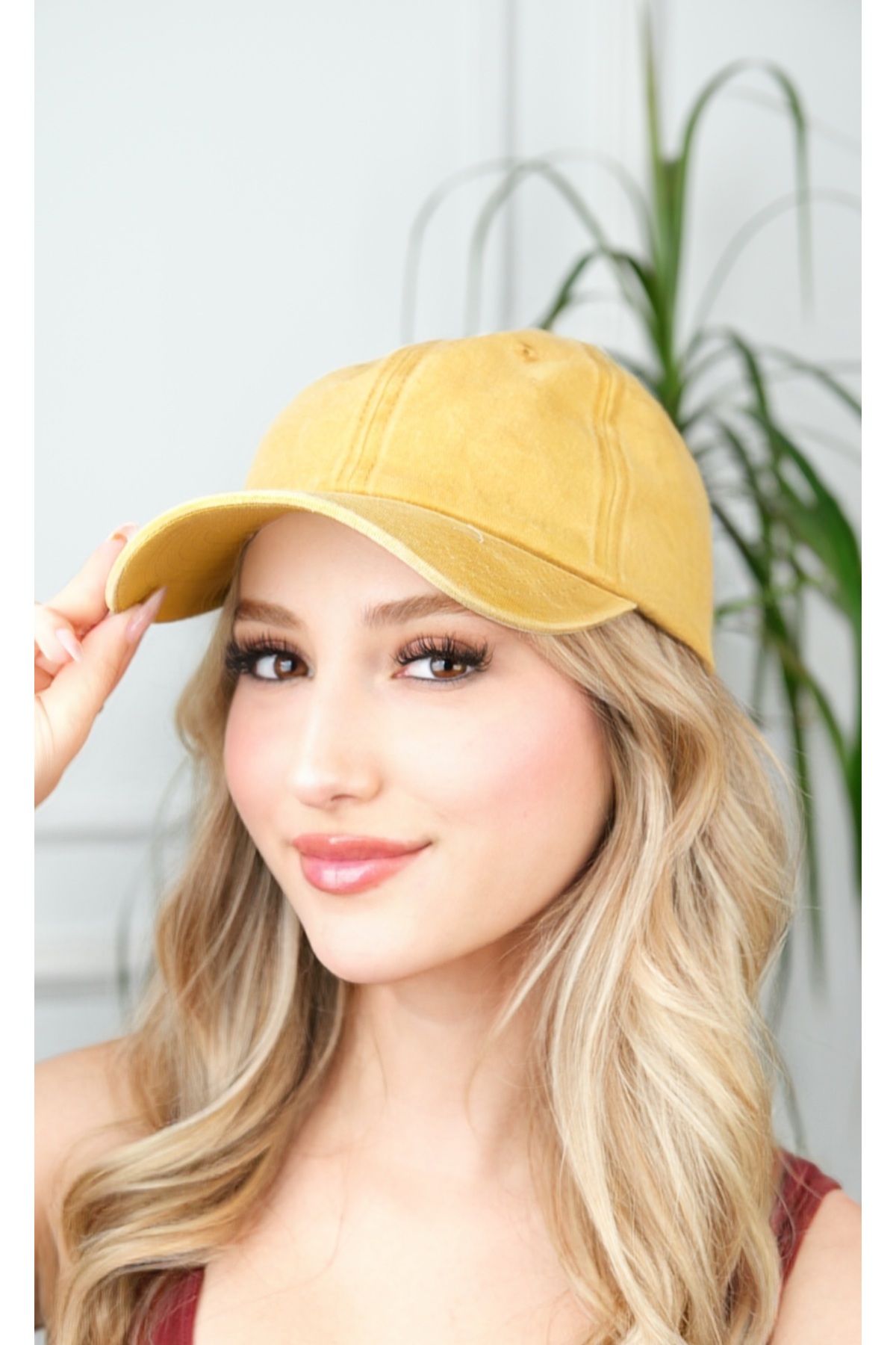 Jack Ferrero UNİSEX ESKİTME GÖRÜNÜMLÜ CAP ŞAPKA / BASEBALL CAP / HİPHOP ŞAPKA