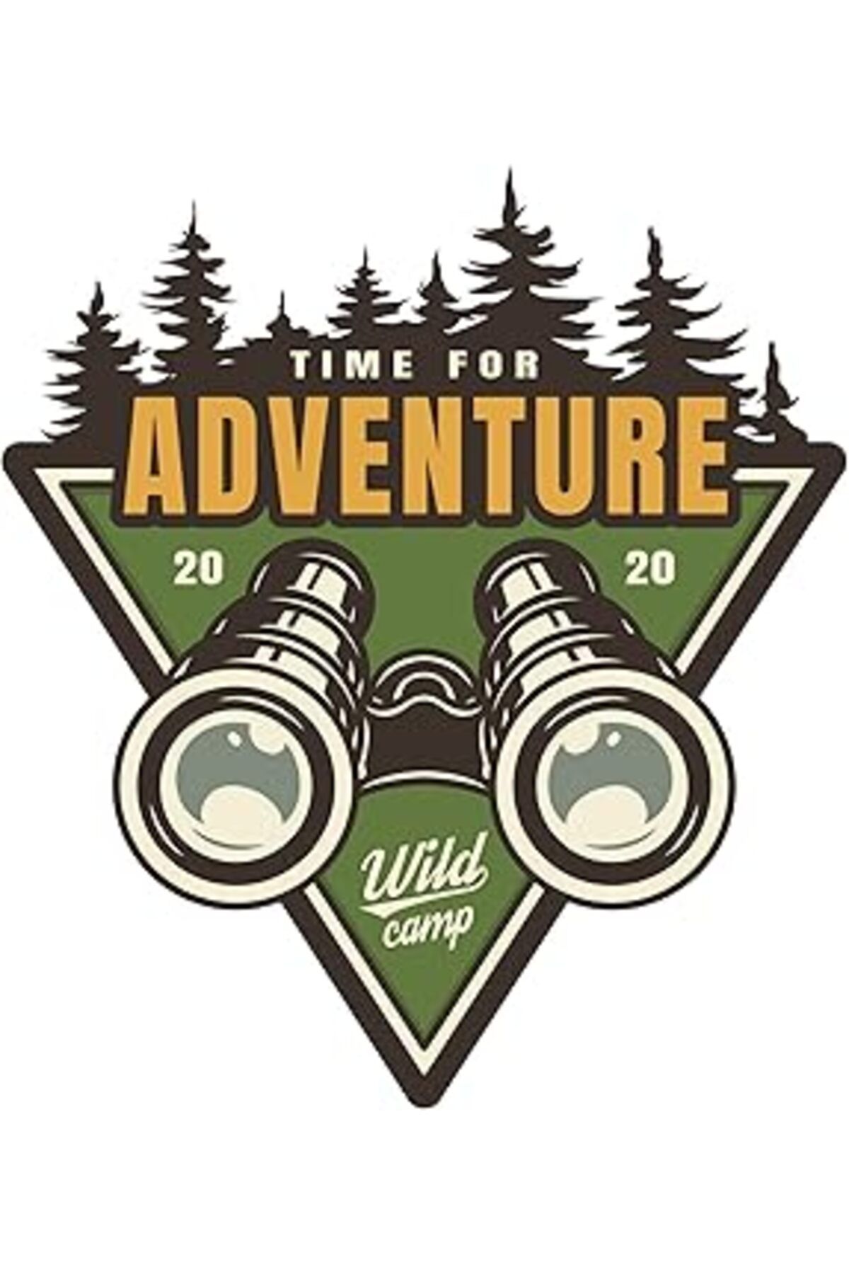 Pazarcan Quart Aksesuar Adventure Camping Dürbün Av Hunting Sticker Off Road 10 X 9 Cm