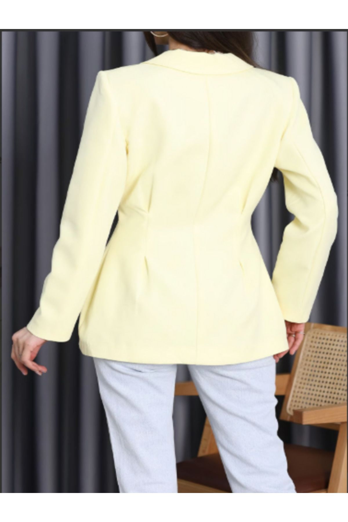 Seka Store Blazer Ceket Sarı