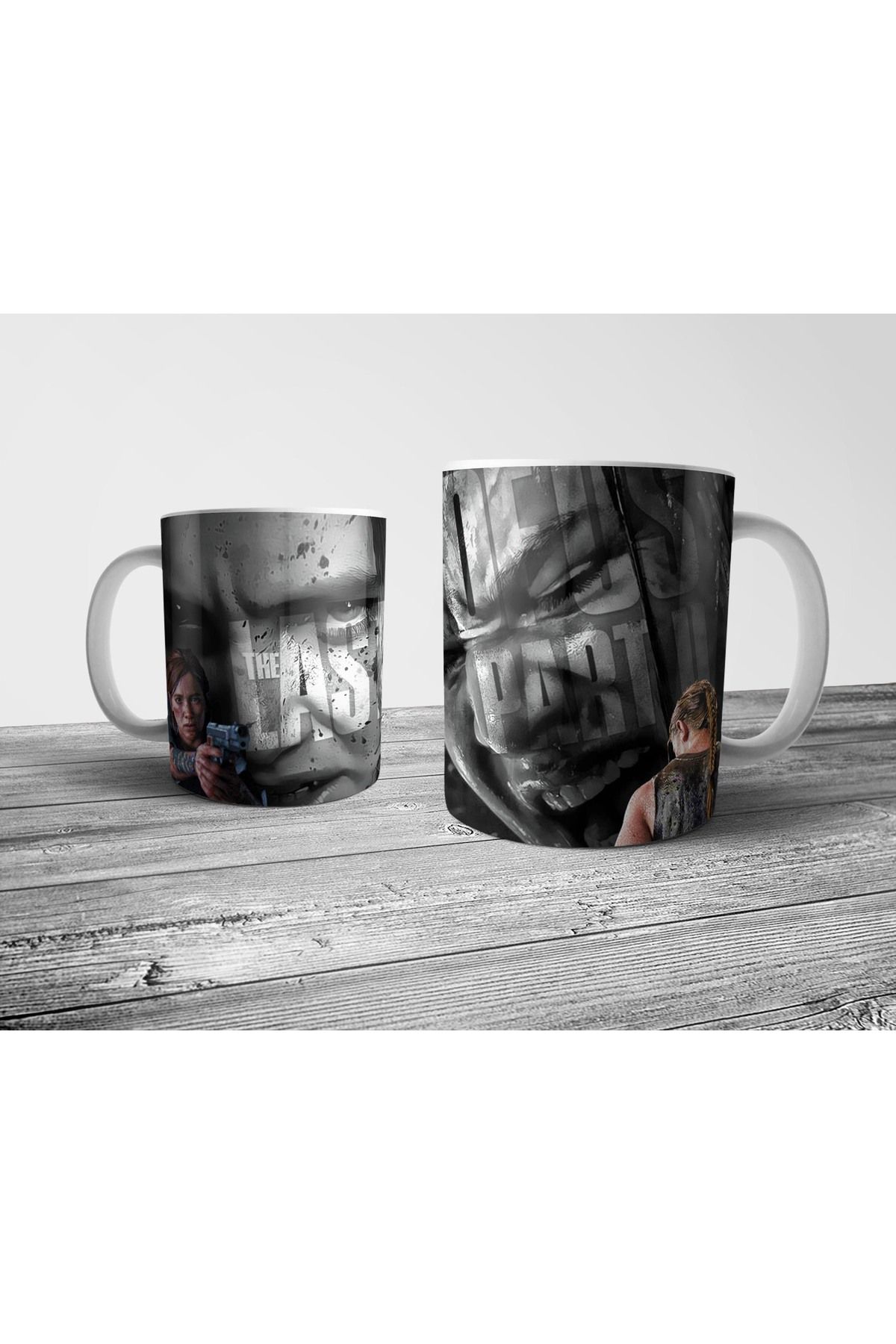 Pixxa The Last of Us Part 2 - Ellie & Abby Kupa Bardak Model 4