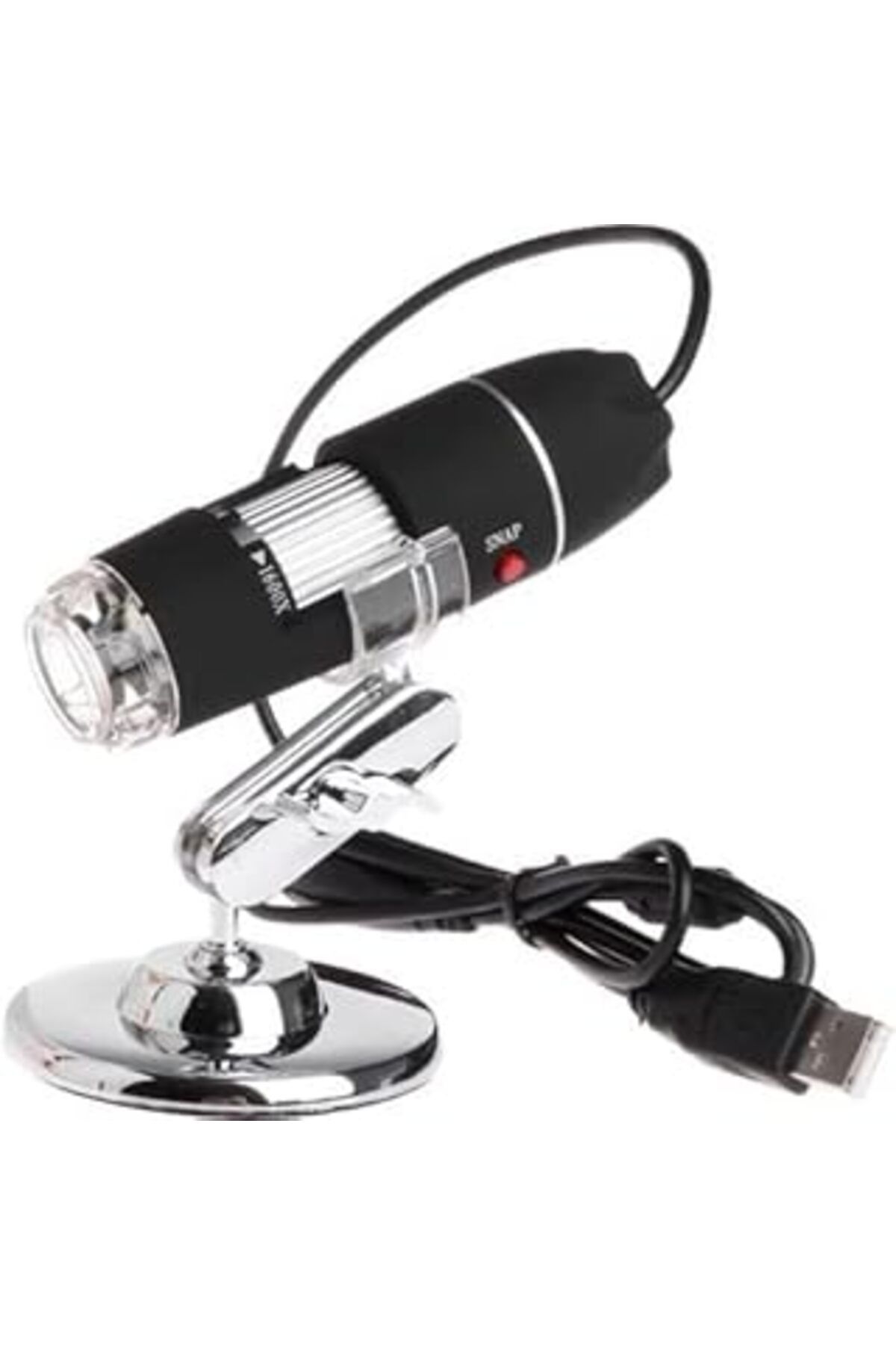 Pazarcan Cilt Ve Saç Analiz Cihazı 1600X 2.Mp Usb 8 Led Digital Mikroskop