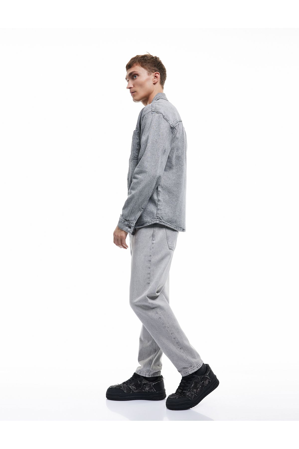 Koton-Cotton Loose Regular Waist Loose Fit Jean Trousers - Steve Jean 2