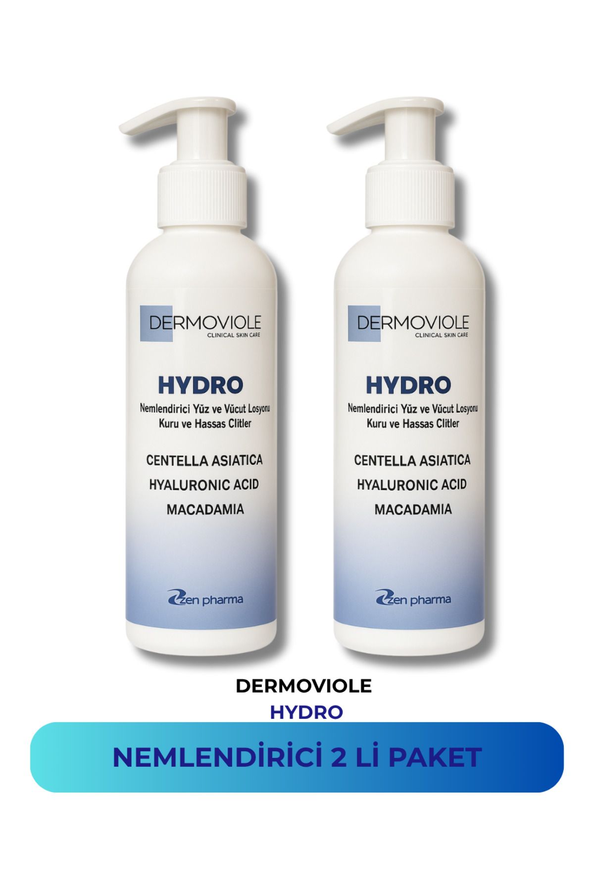 DERMOVIOLE NEMLENDİRİCİ 2 Lİ PAKET