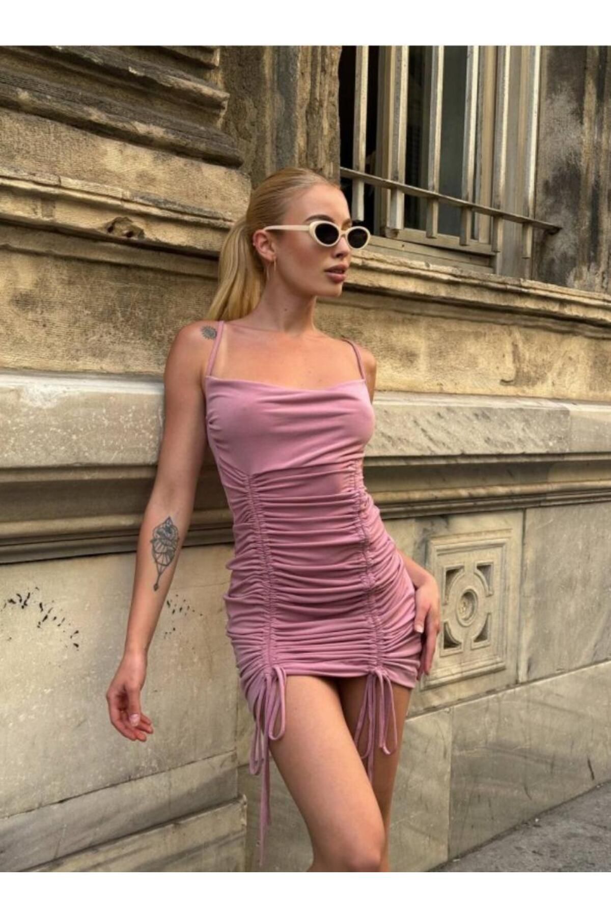MODA pembe_abiye