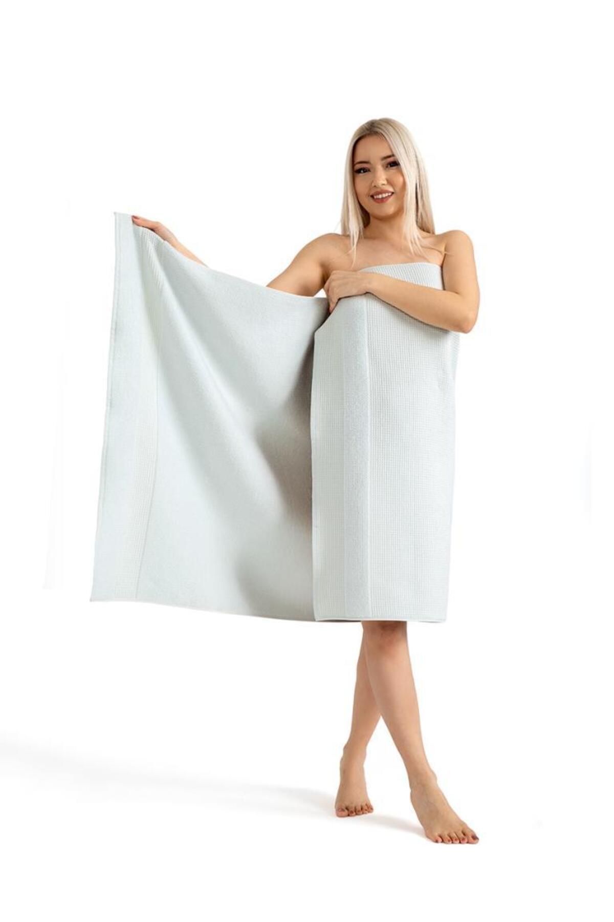 Karna Home Microcotton Truva Torson Büyük Boy Banyo Havlusu 90x150