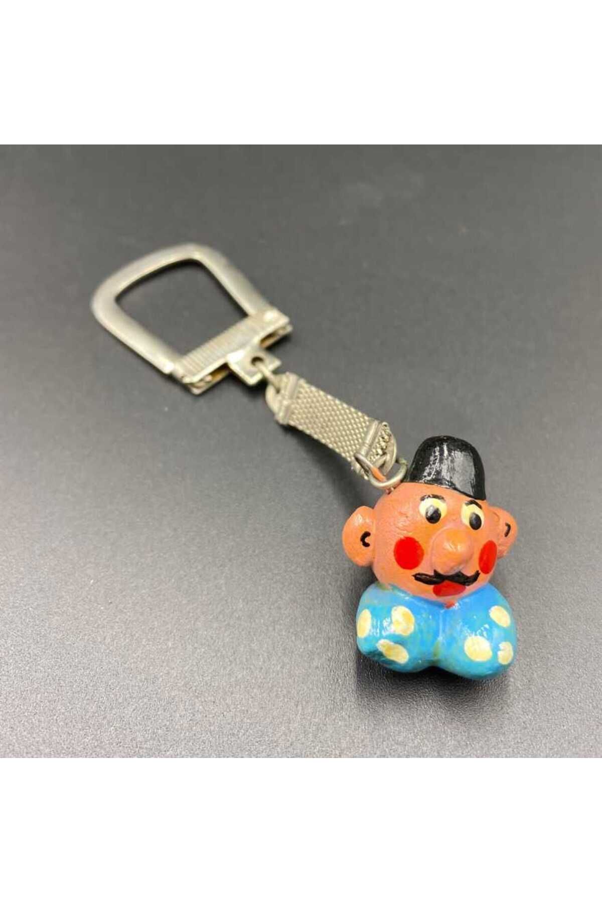 Gökçe Koleksiyon Osmanlı Maskot Ahşap Anahtarlık AOB3218