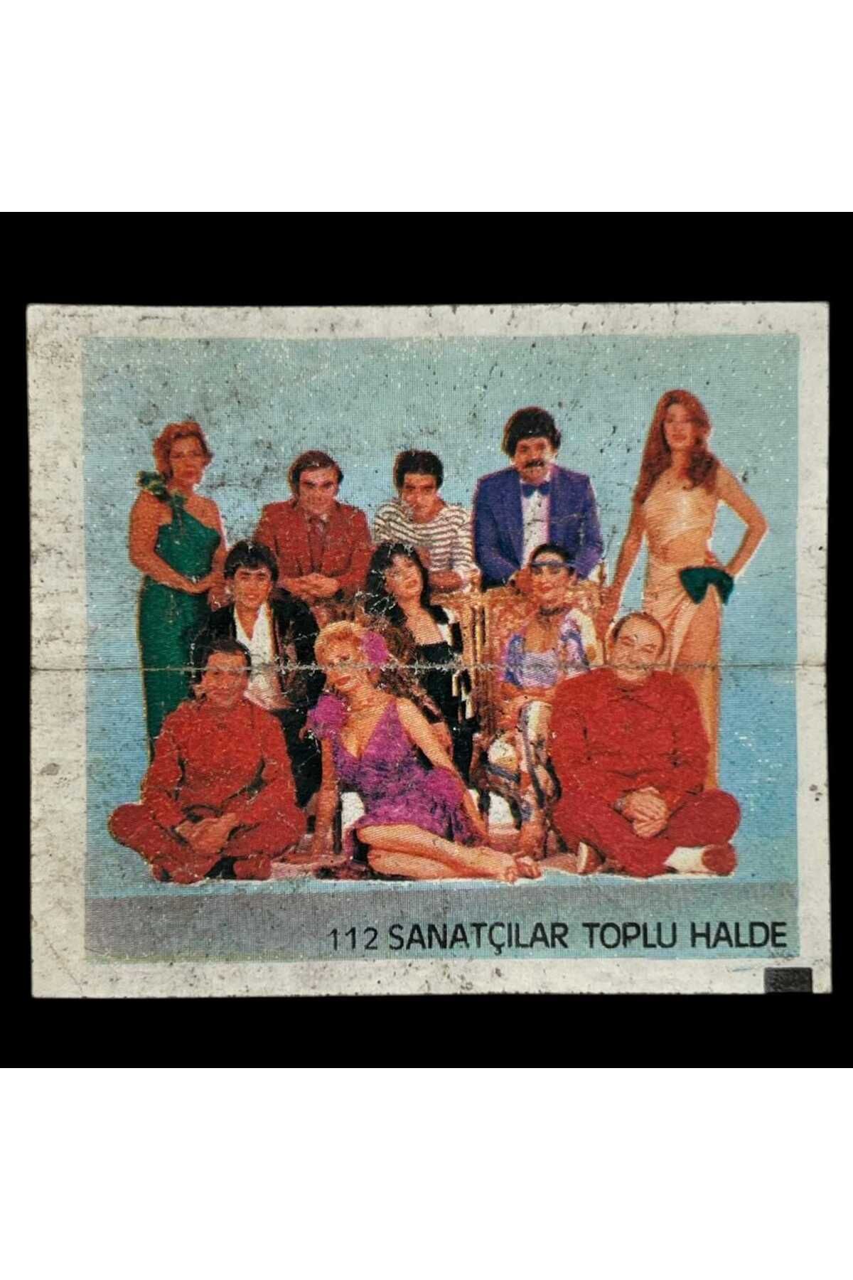 Gökçe Koleksiyon MİNTİ Sakız Kağıdı No 112 Sanatçılar Toplu Halde Stickers SKZ877