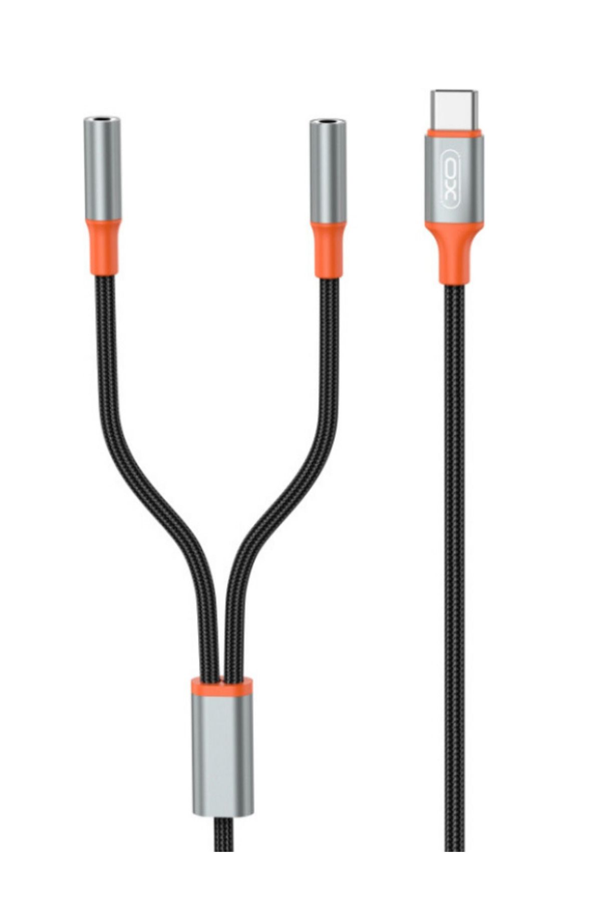 Hepsicinde XO-NB-R269B 2in1 AUX Audio Kablo Type-c to 3.5mm Dönüştürücü
