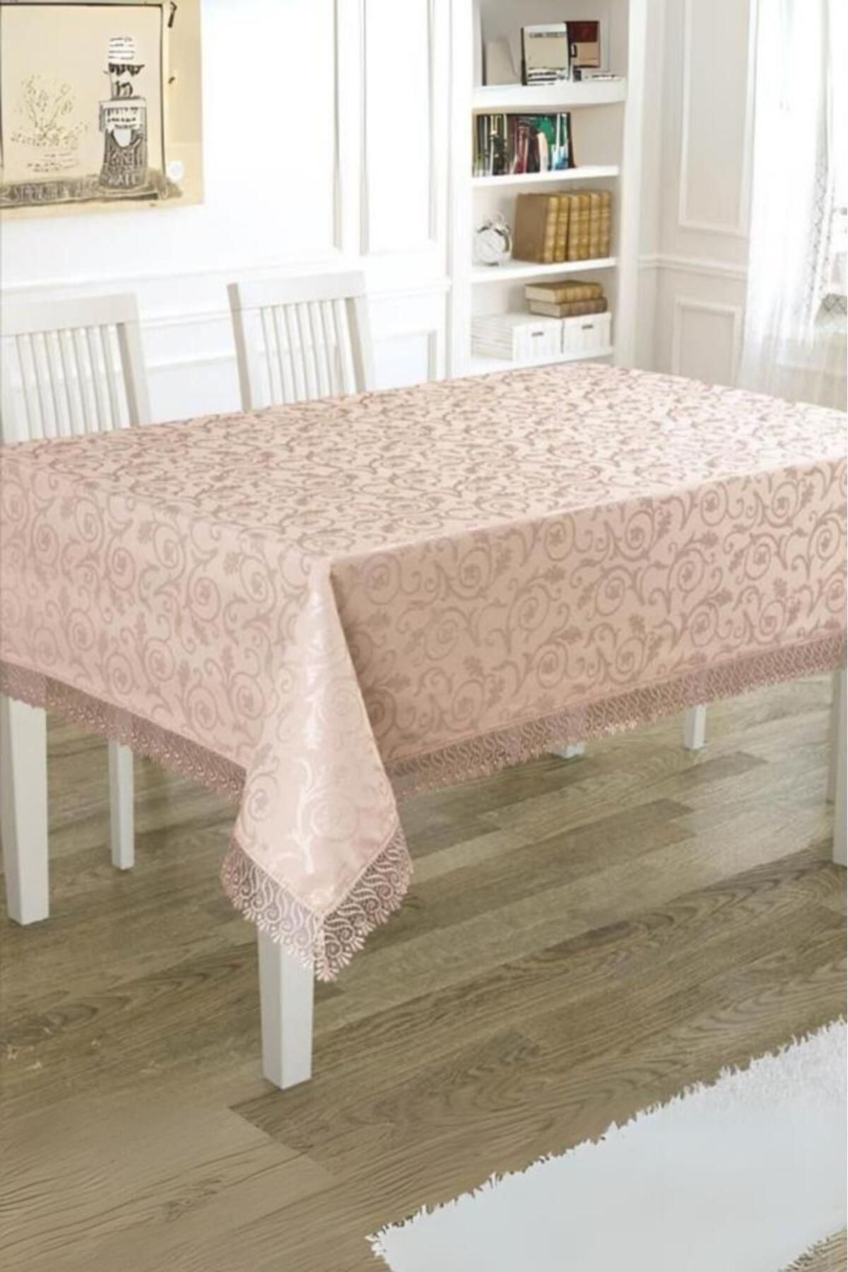 Karna Home Dortken Güpürlü Masa Örtüsü