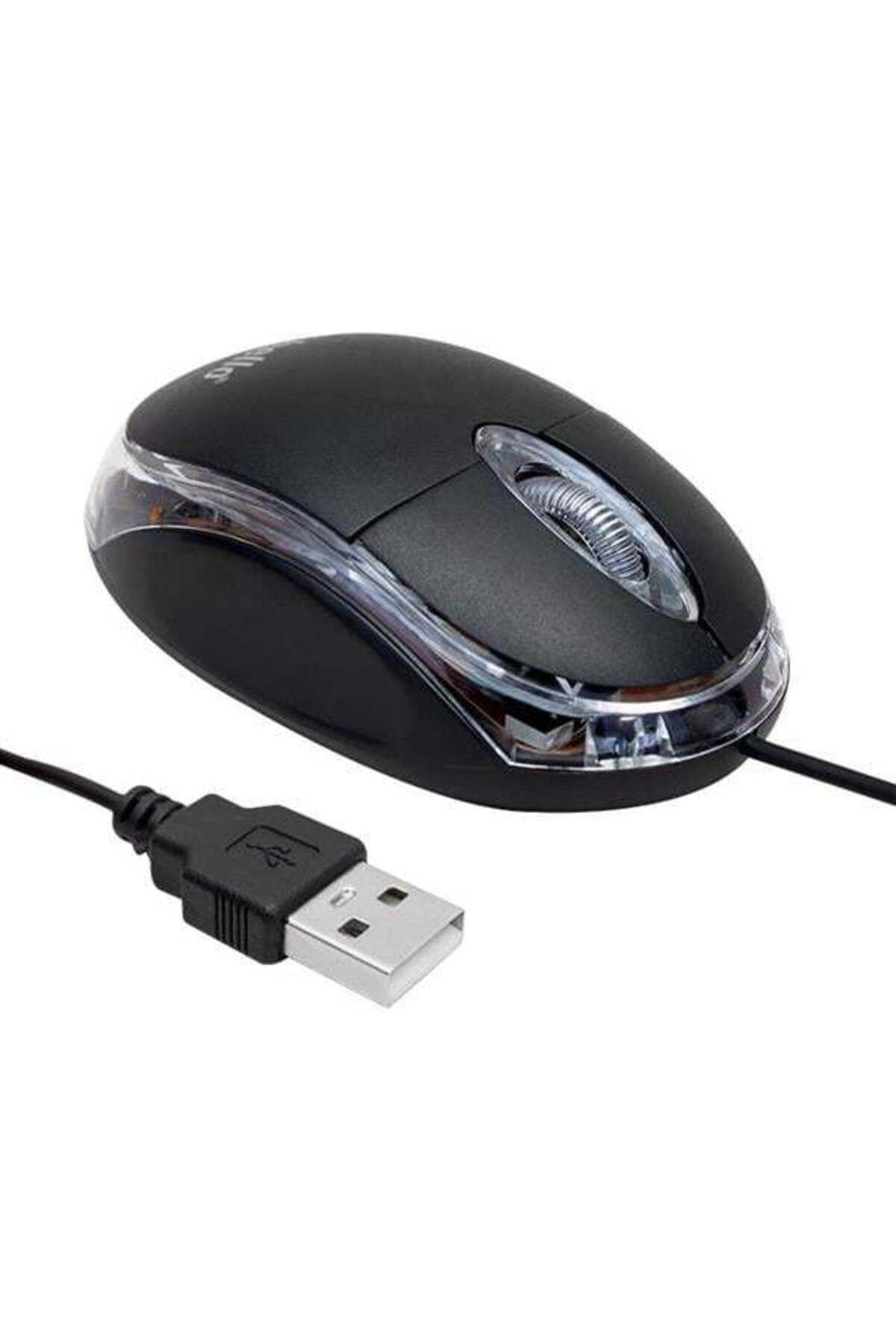 Modafiks Hello HL-18736 Optik Işıklı 800 DPI Kablolu Mouse