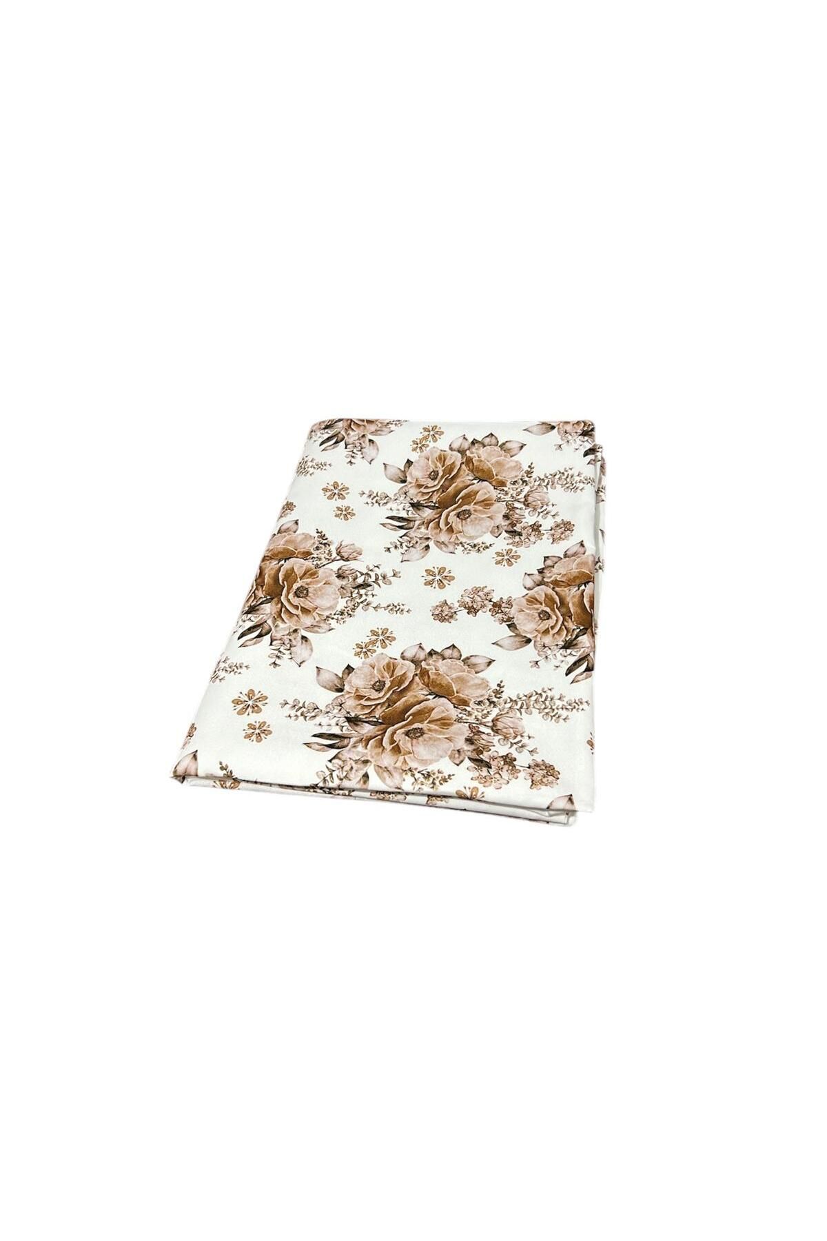 CENGİZ ÇEYİZ Süet Çift Kişilik Desenli Döşek Yüzü 135X195