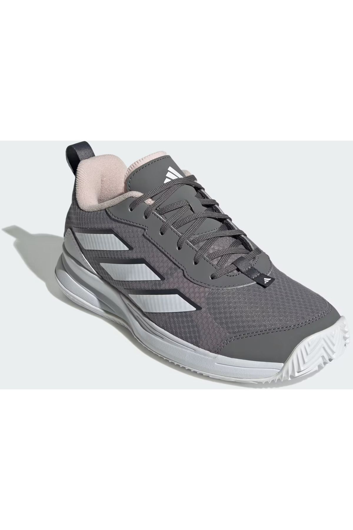 adidas-Tenisky adidas Avaflash Clay, šedé, unisex 3