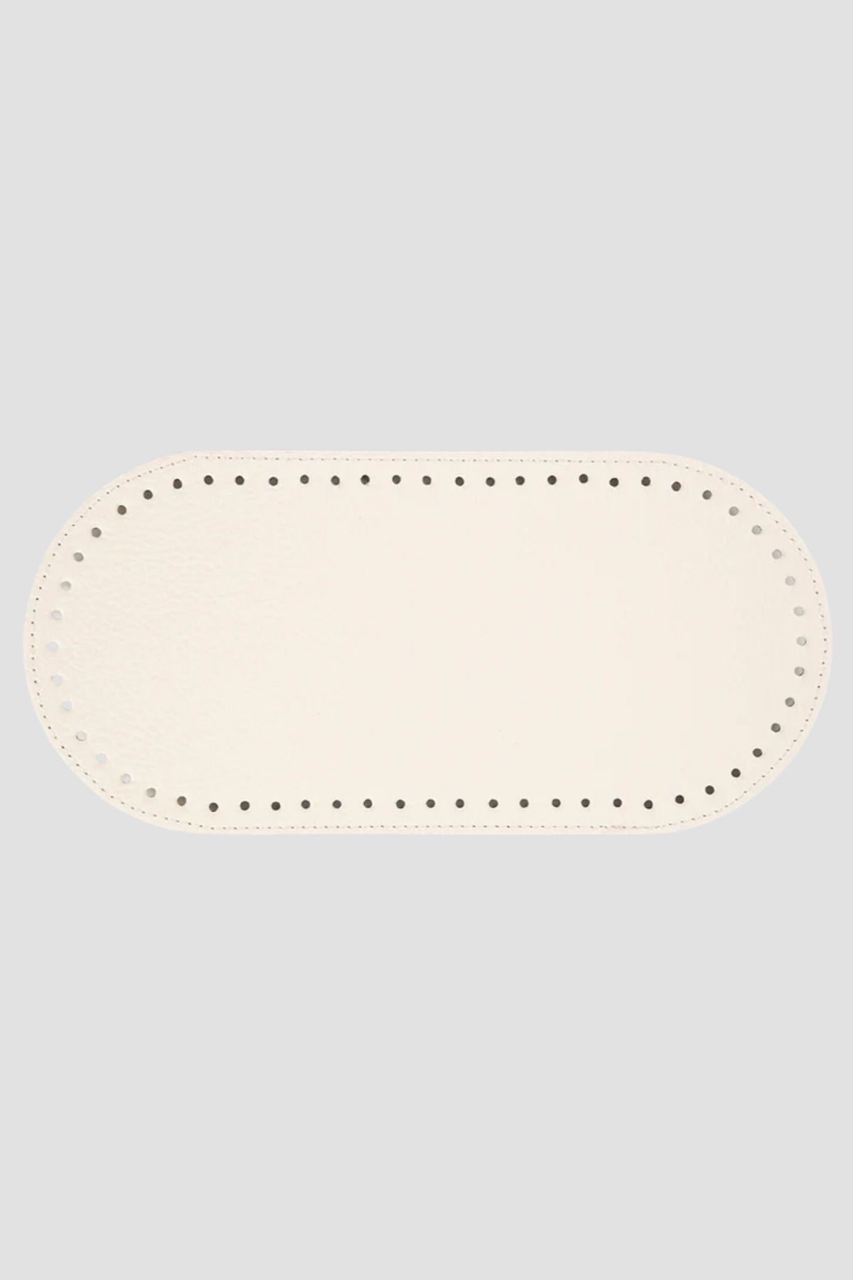 BD fold yarn Çanta Tabanı 27x13 cm Krem