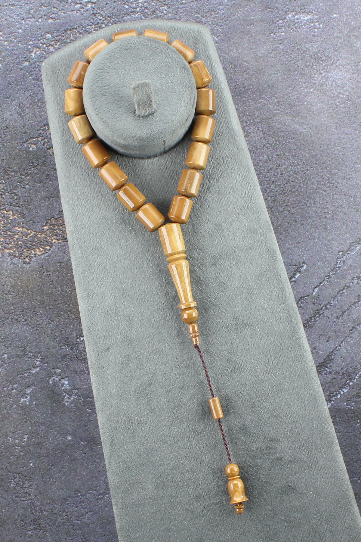 isfahantakı Doğal kuka efe maskot 10x13 mm kapsül tesbih