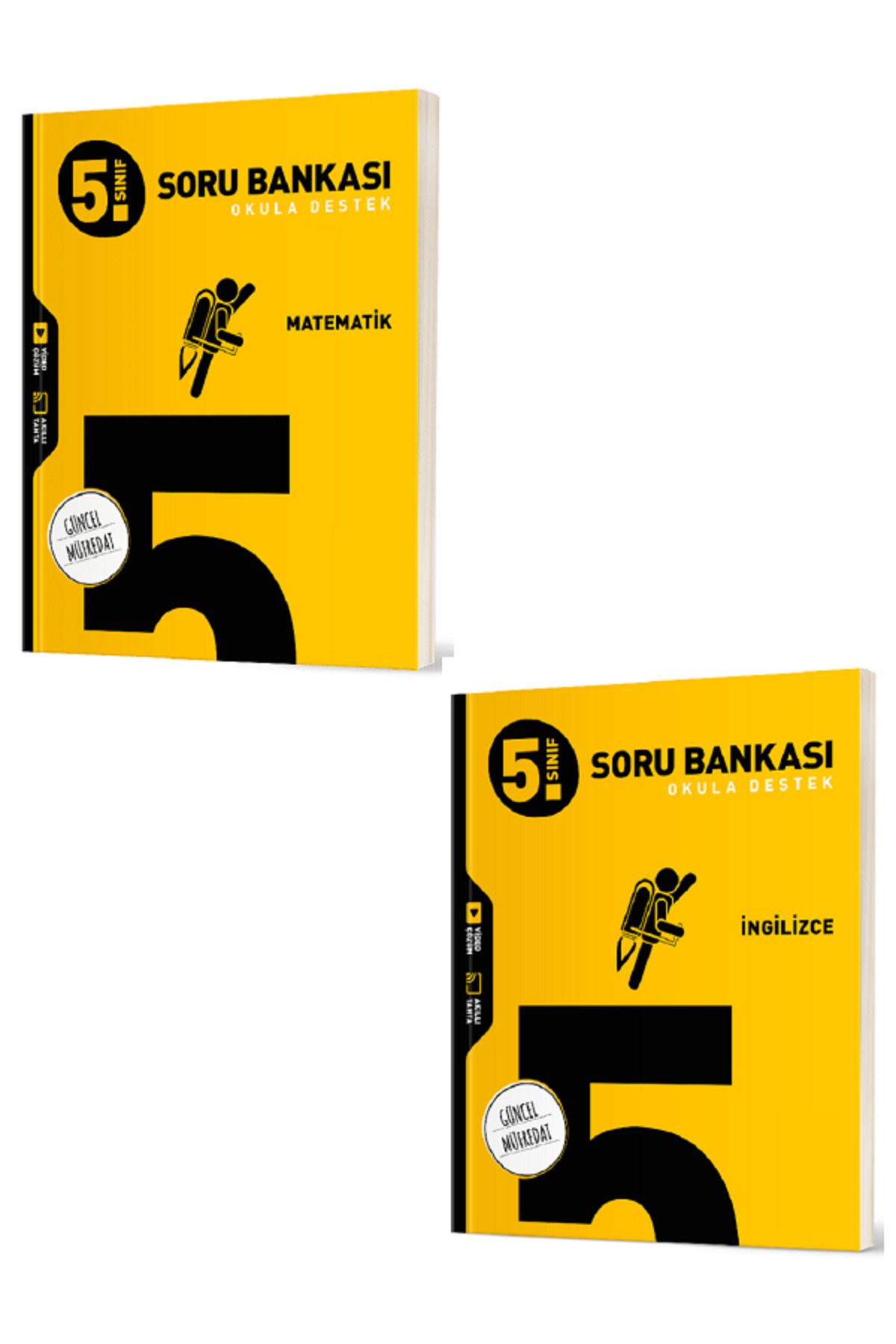 Evrensel İletişim Yayınları 5.Sınıf Hız Yayınları Matematik + İngilizce Soru Bankaları / Güncel Müfredat / 2 KİTAP / YENİ
