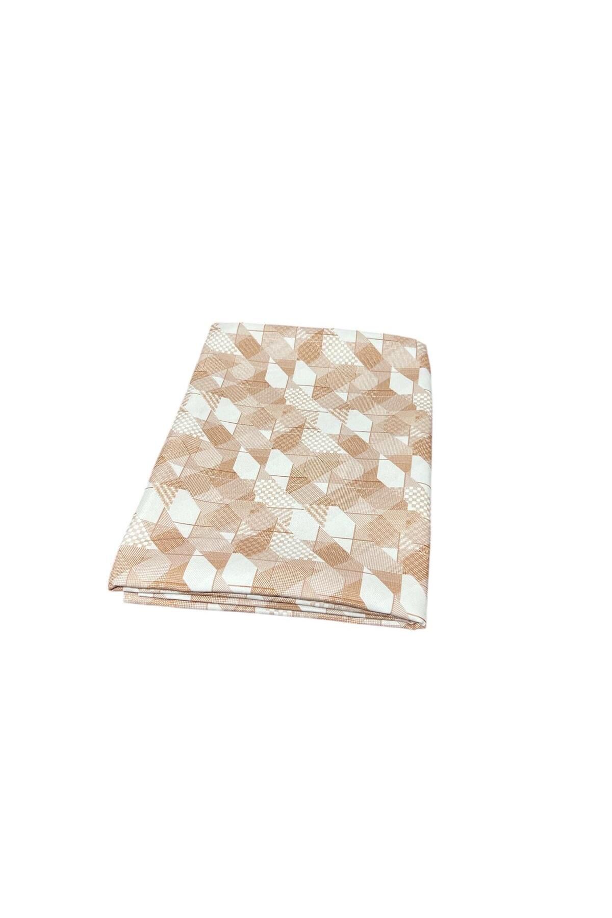 CENGİZ ÇEYİZ Süet Çift Kişilik Desenli Döşek Yüzü 135X195