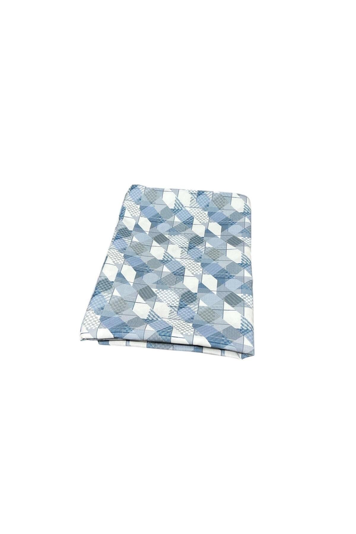CENGİZ ÇEYİZ Süet Çift Kişilik Desenli Döşek Yüzü 135X195
