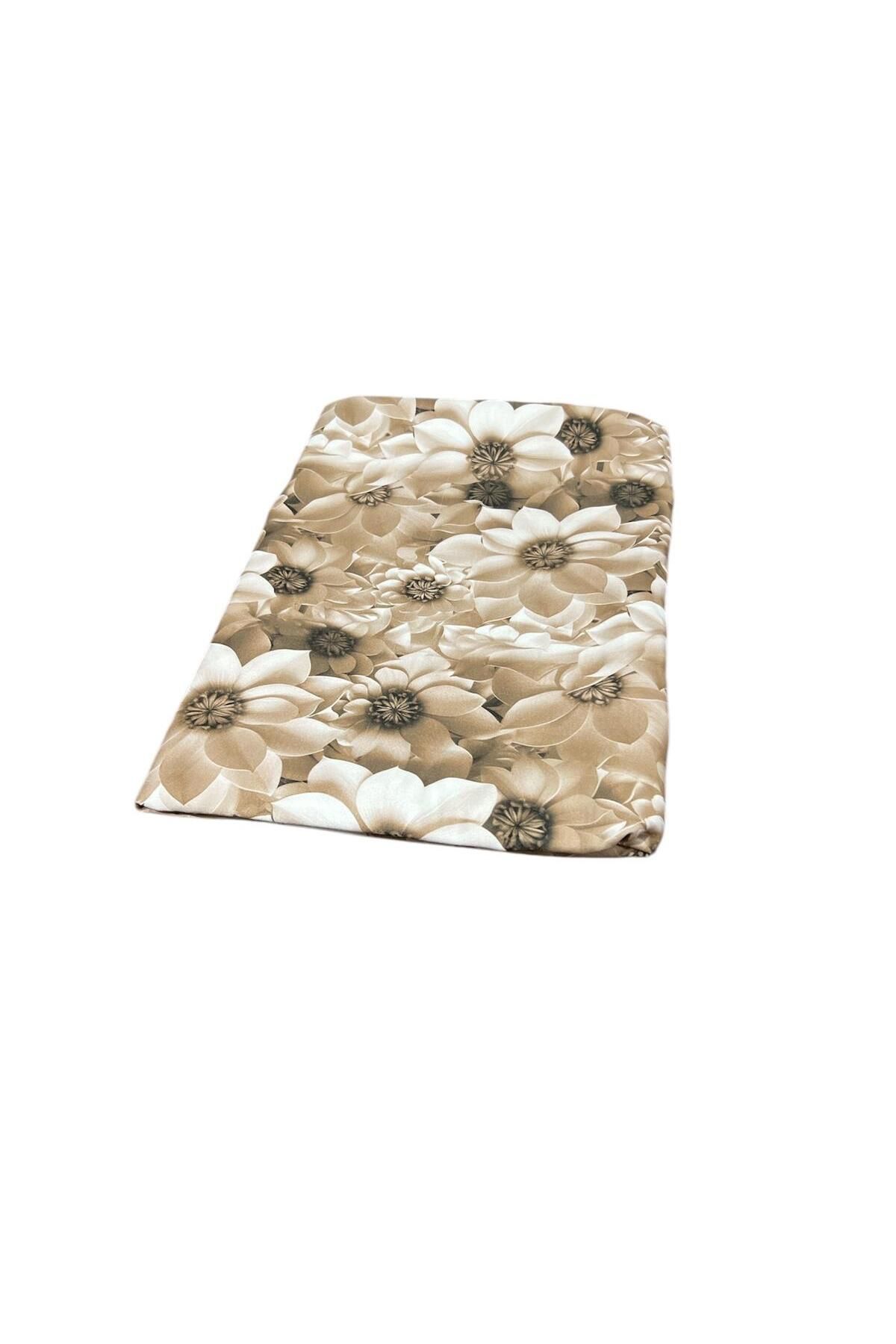 CENGİZ ÇEYİZ Süet Çift Kişilik Desenli Döşek Yüzü 135X195