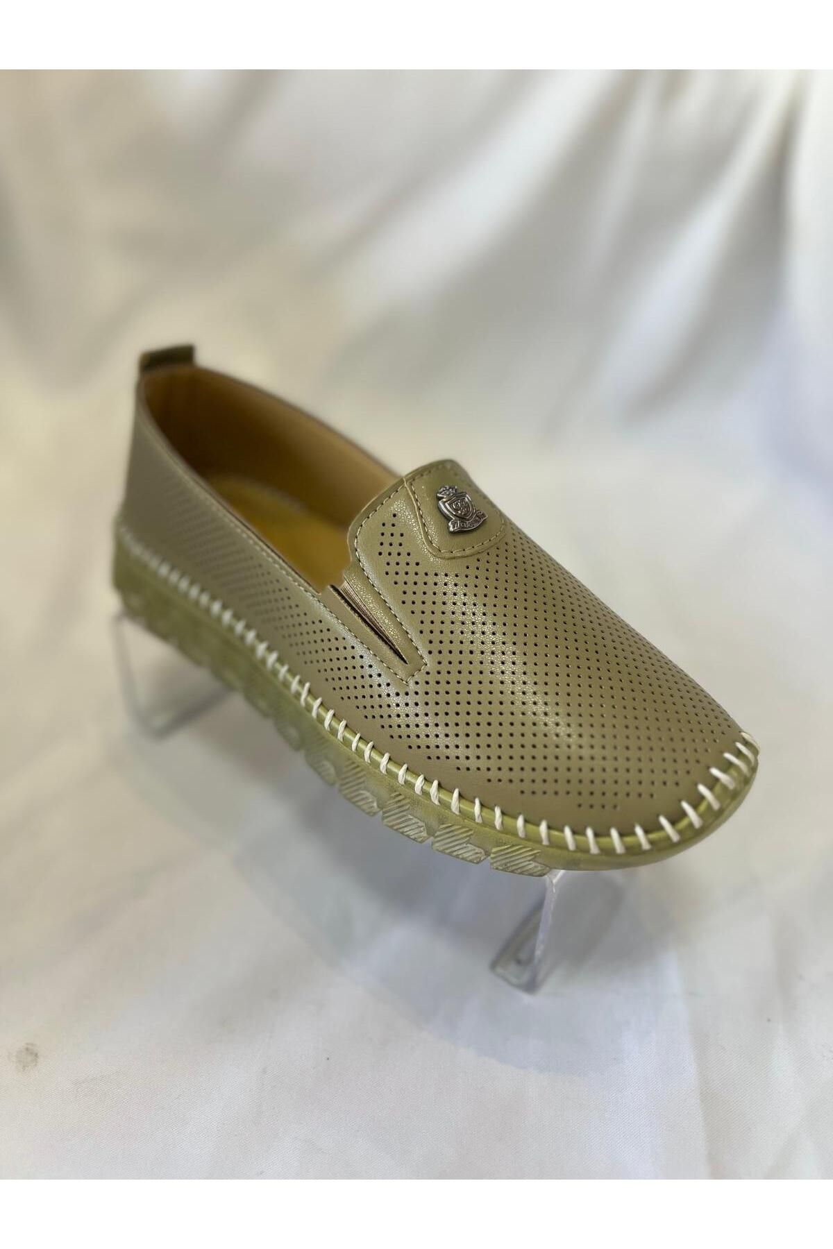 Wanetti WANETTİ 4. ORTAPEDİK YENİ SEZON ESNEK SİLİKON TABAN LOAFER