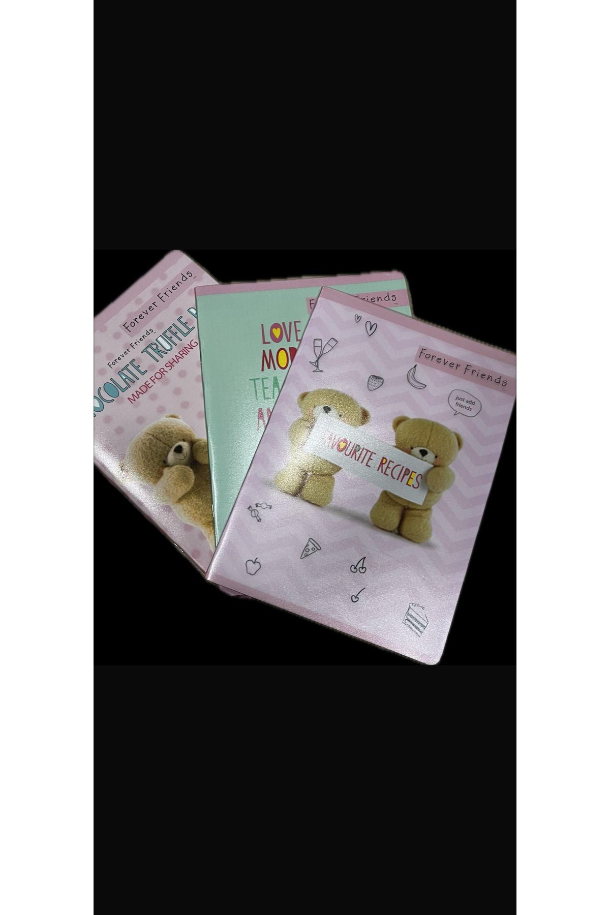 Mynote Forever Friends A4 60 Yaprak Kareli Defter 3'lü defter Seti